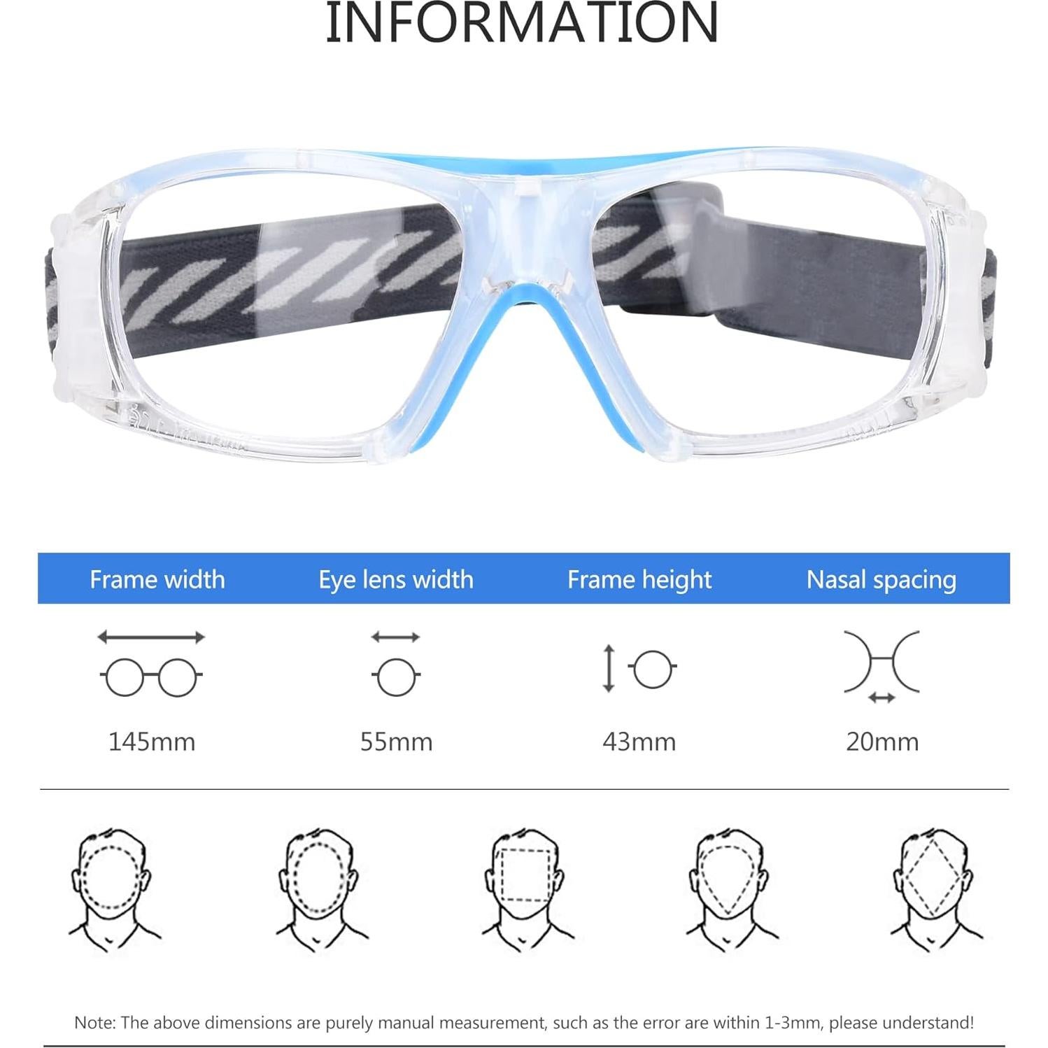 Gafas Deportivas SooGree para Baloncesto y Fútbol