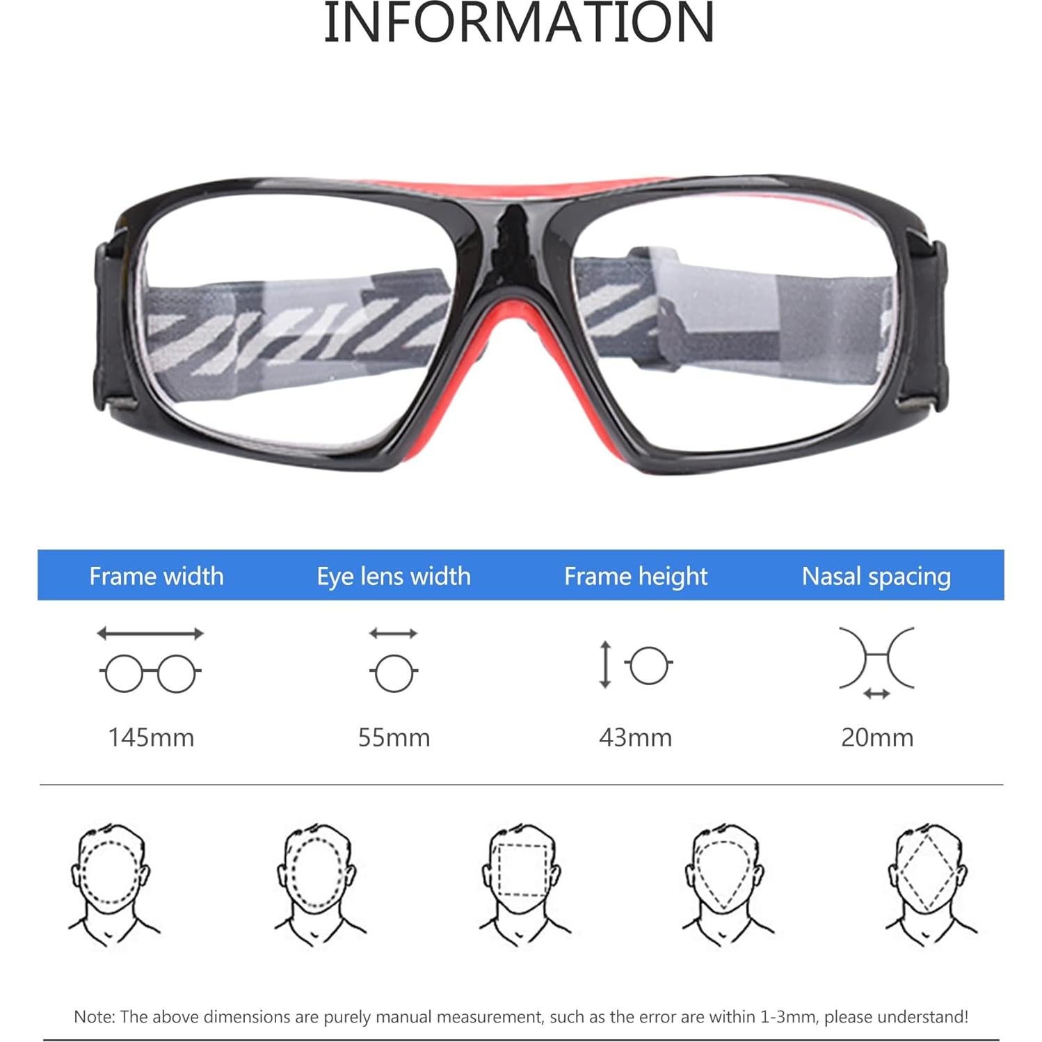 Gafas Deportivas SooGree para Baloncesto y Fútbol