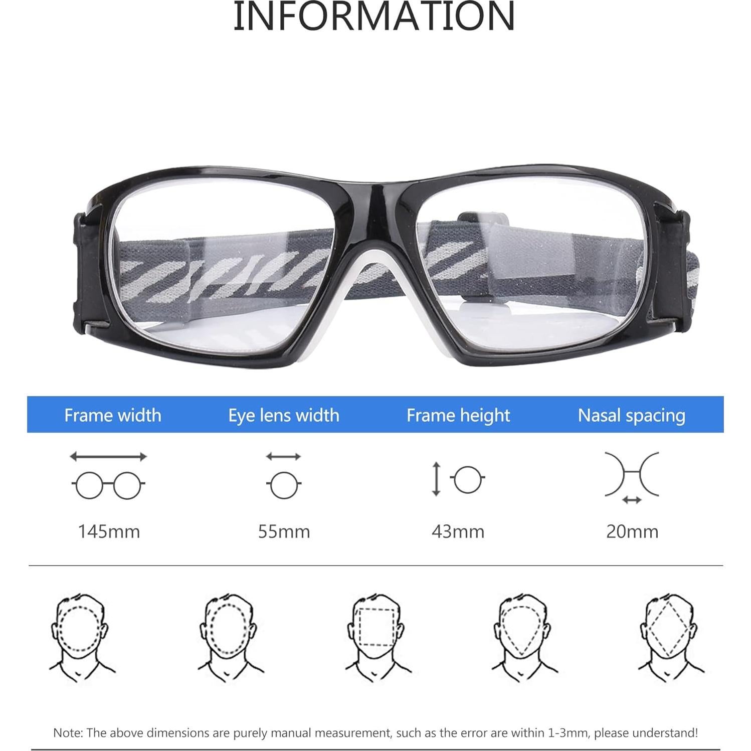 Gafas Deportivas SooGree para Baloncesto y Fútbol