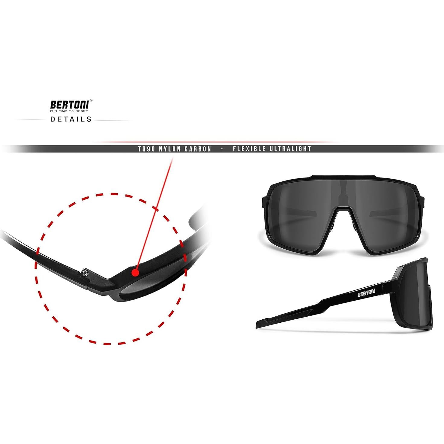 Gafas de Ciclismo GEMINI Bertoni Antivaho Unisex