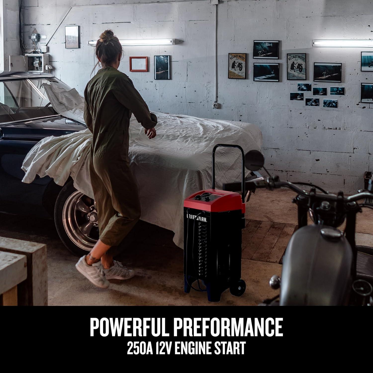 Cargador y Arrancador CRAFTSMAN CMXCESM233 250A 6V/12V