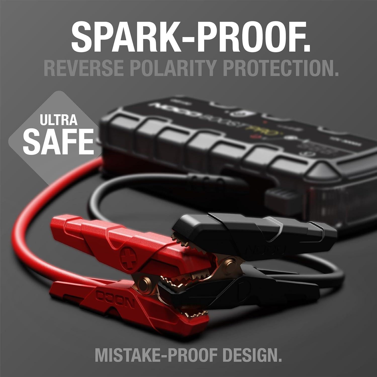 Arrancador de Batería NOCO GB150 3000A 12V con Linterna LED