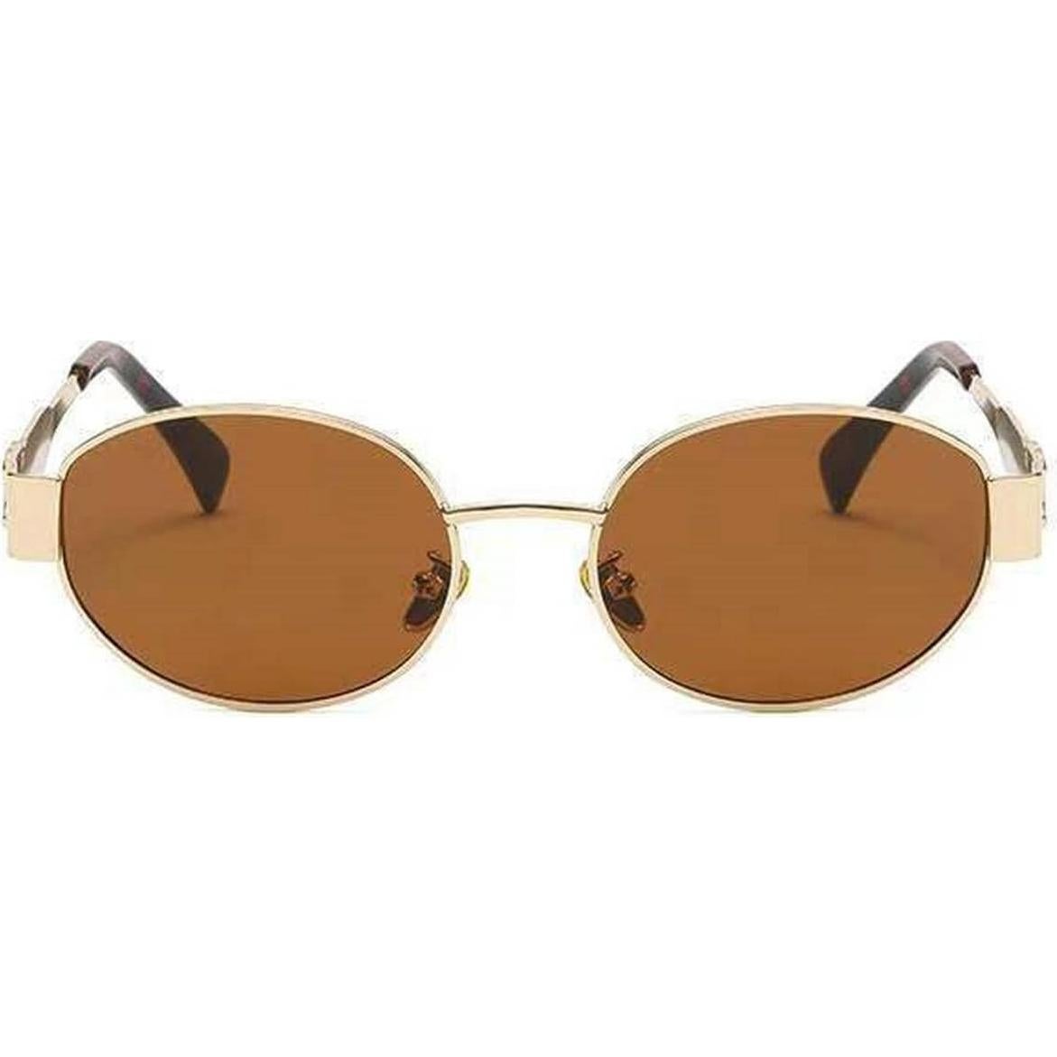 Gafas de Sol Redondas Vintage Laureles UV400 Unisex C1