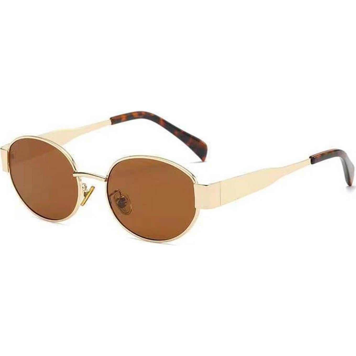 Gafas de Sol Redondas Vintage Laureles UV400 Unisex C1
