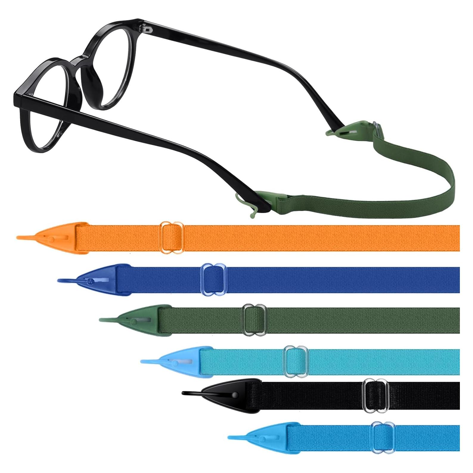 Correa de Gafas Ajustable Oudain 6 Piezas Niños Colorido