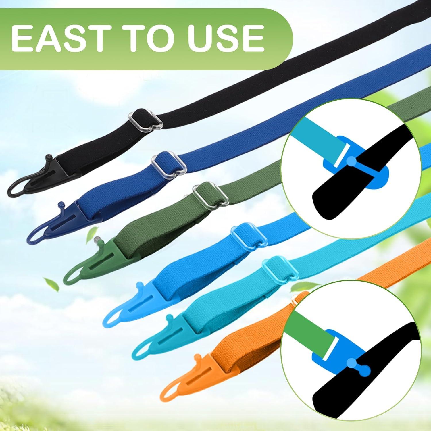 Correa de Gafas Ajustable Oudain 6 Piezas Niños Colorido