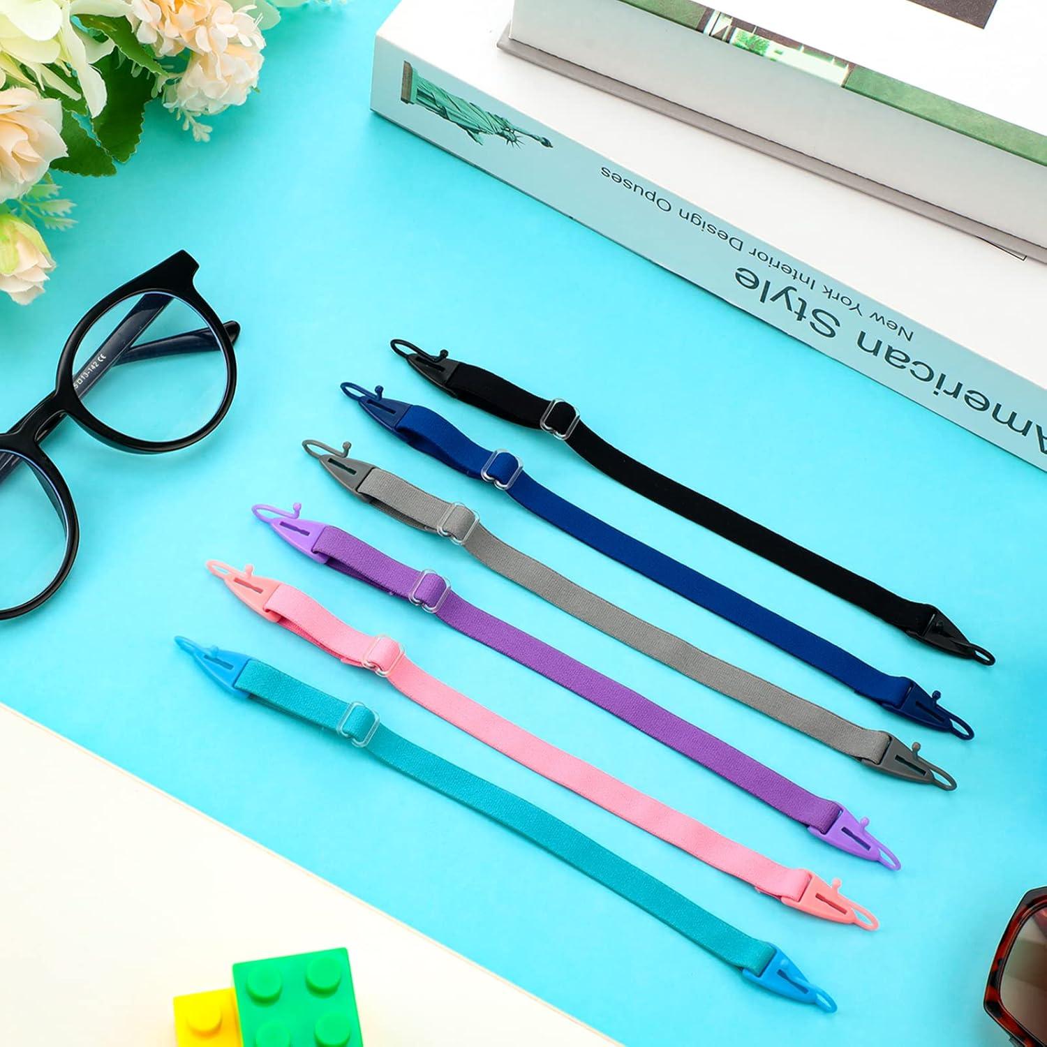 Oudain 6 Correas Ajustables para Gafas Niños Multi Color