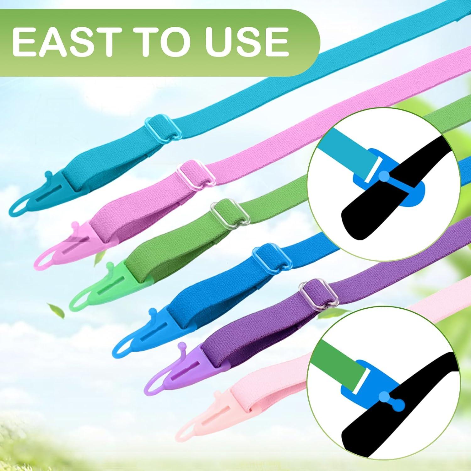 Correa Ajustable para Gafas Niños Oudain 6 Piezas Color Dulce