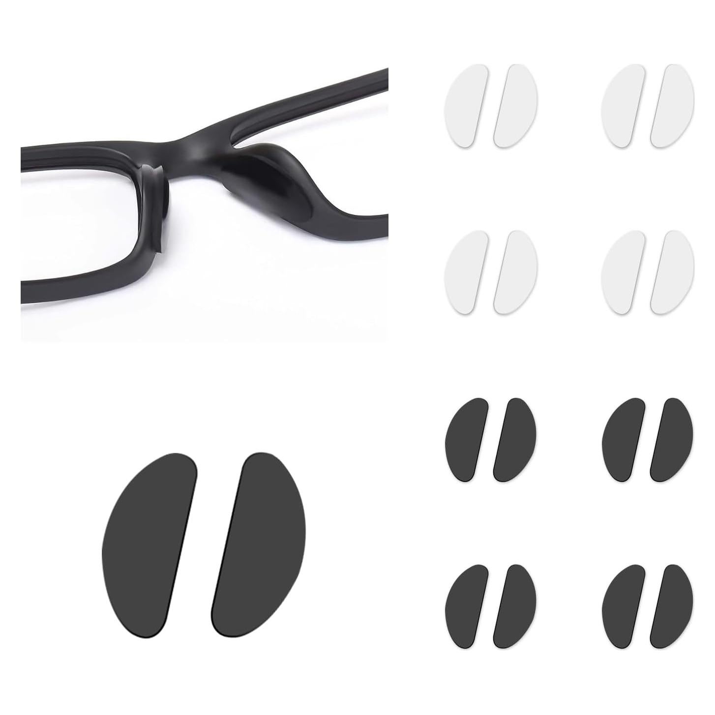 Almohadillas Adhesivas para Gafas SooGree 8 Pares Silicona