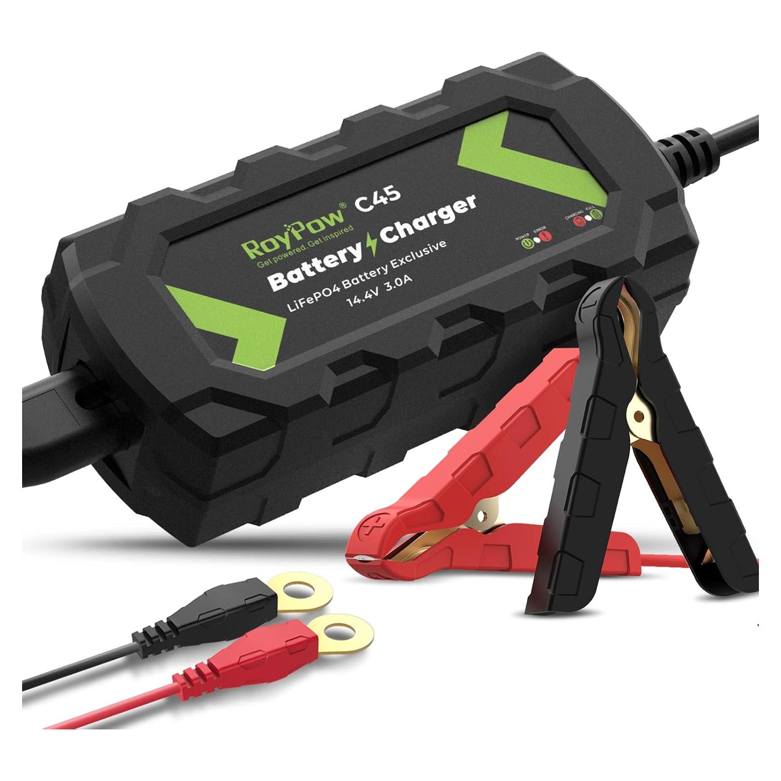 Cargador de Batería RoyPow C45 12V 3A Inteligente