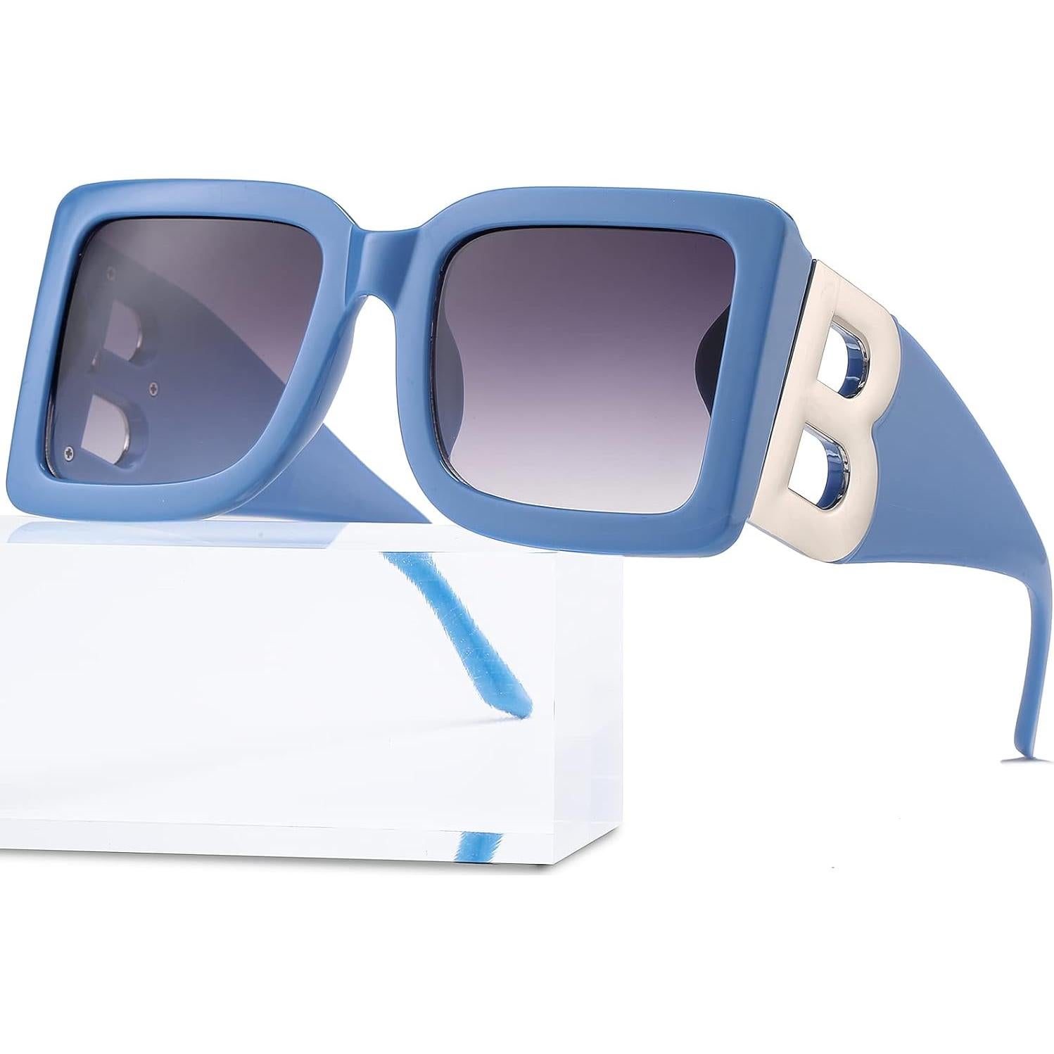 Gafas de sol cuadradas PORADAY UV400 para unisex