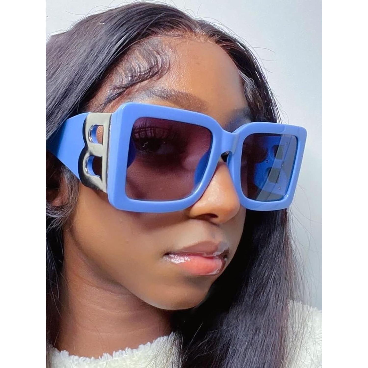 Gafas de sol cuadradas PORADAY UV400 para unisex