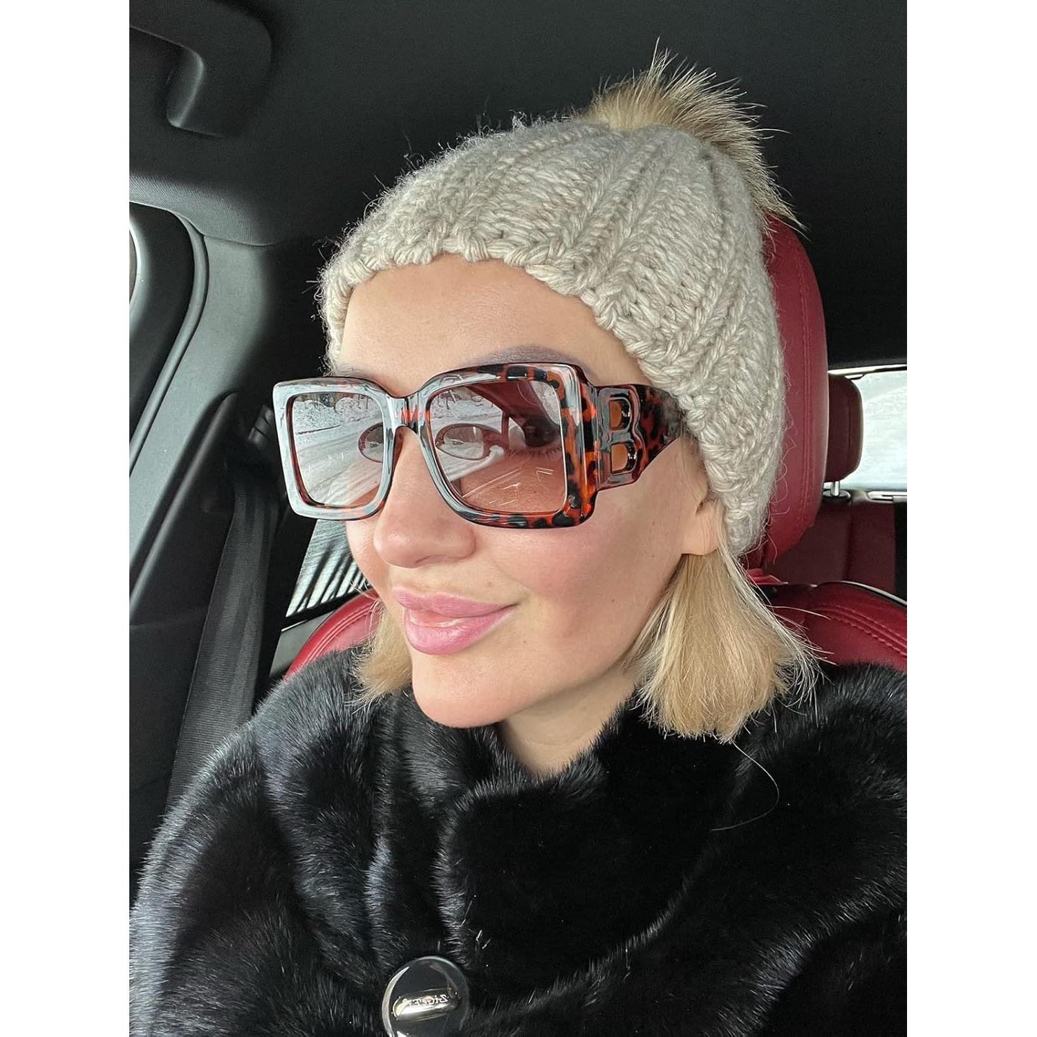 Gafas de sol cuadradas PORADAY UV400 para unisex