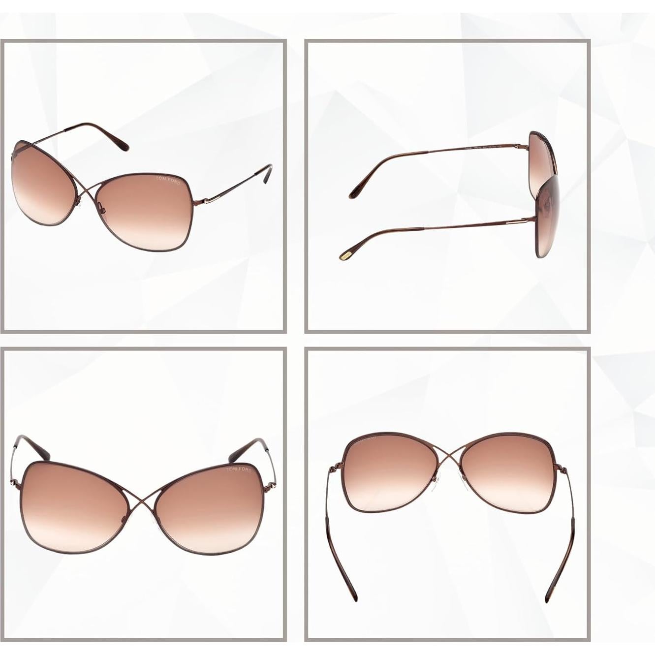 Gafas de sol Tom Ford FT0250 Colette para mujeres + Kit iWear