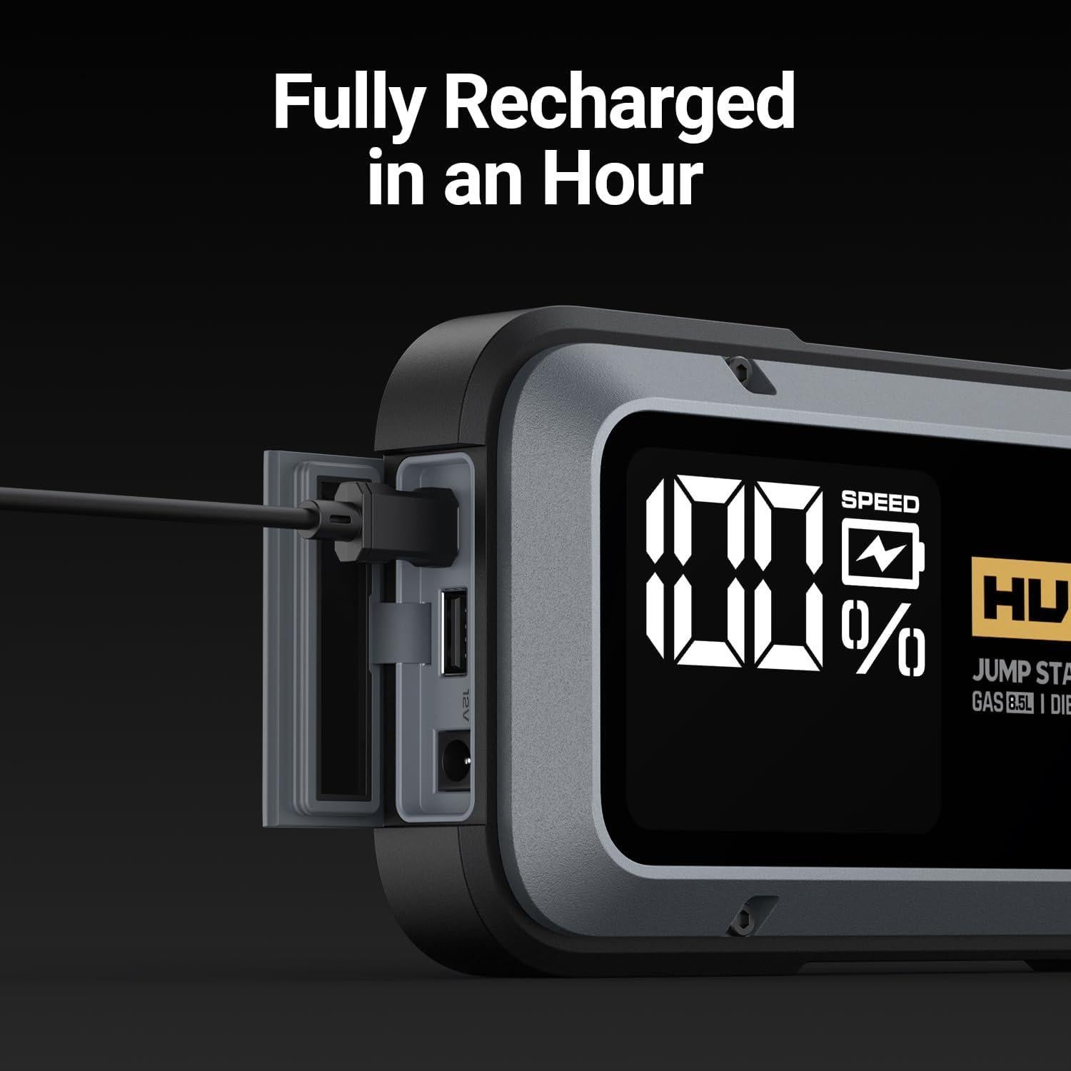 Hulkman Alpha 85, 2000A, Arrancador de Baterías 12V