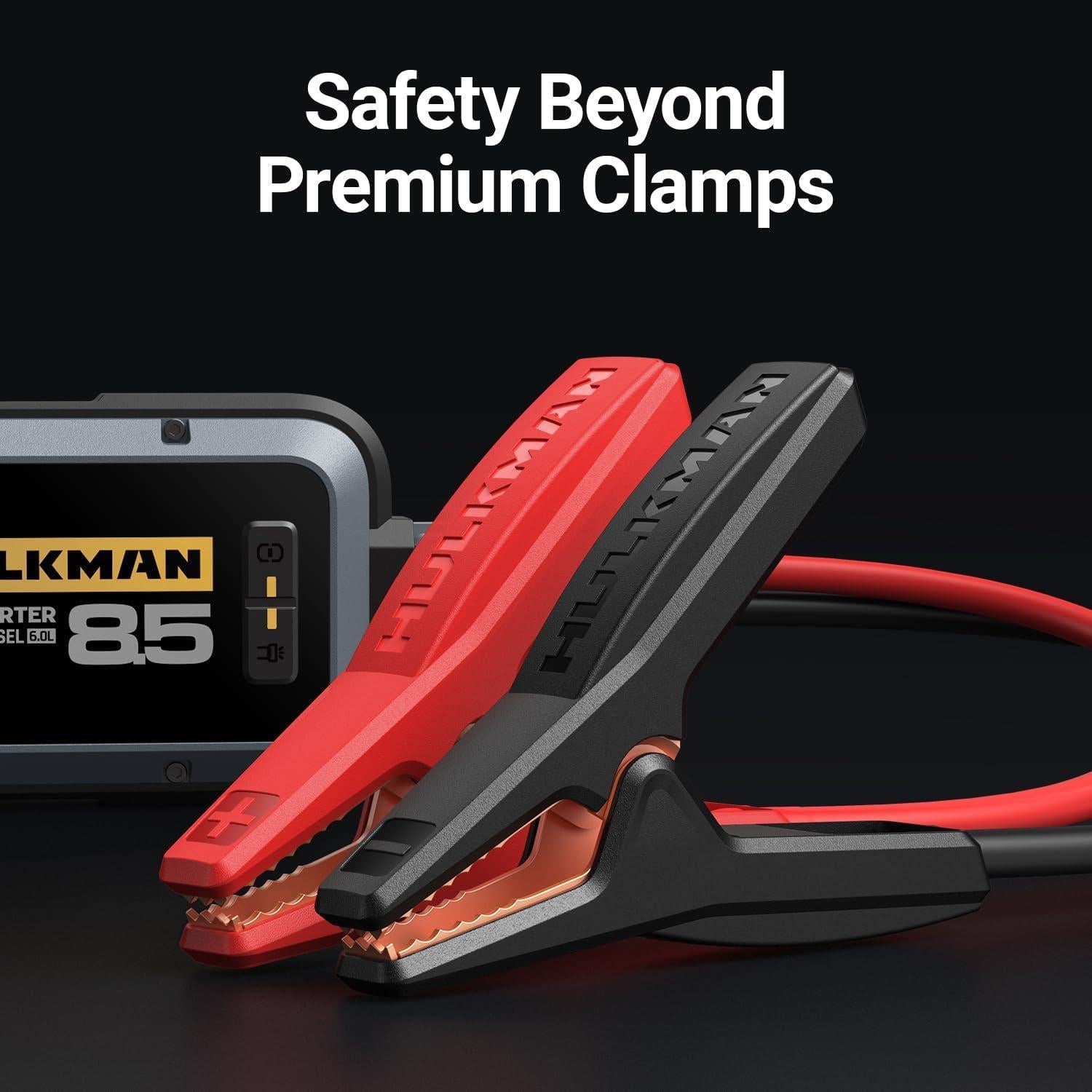 Hulkman Alpha 85, 2000A, Arrancador de Baterías 12V