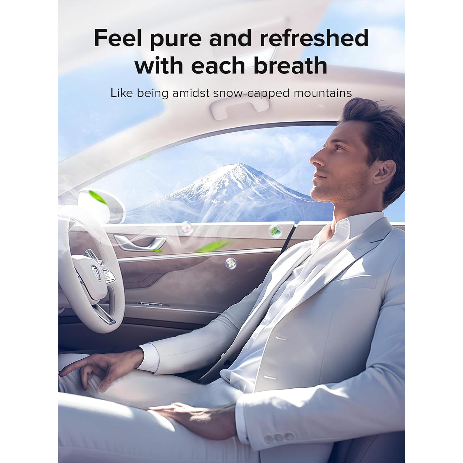 Ambientador de Aire para Autos Ceeniu CF8, Colonia Sándalo