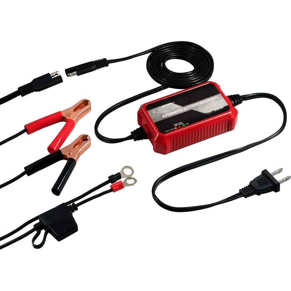 Cargador de Batería FOVAL BC-1A 12V 1A Automático