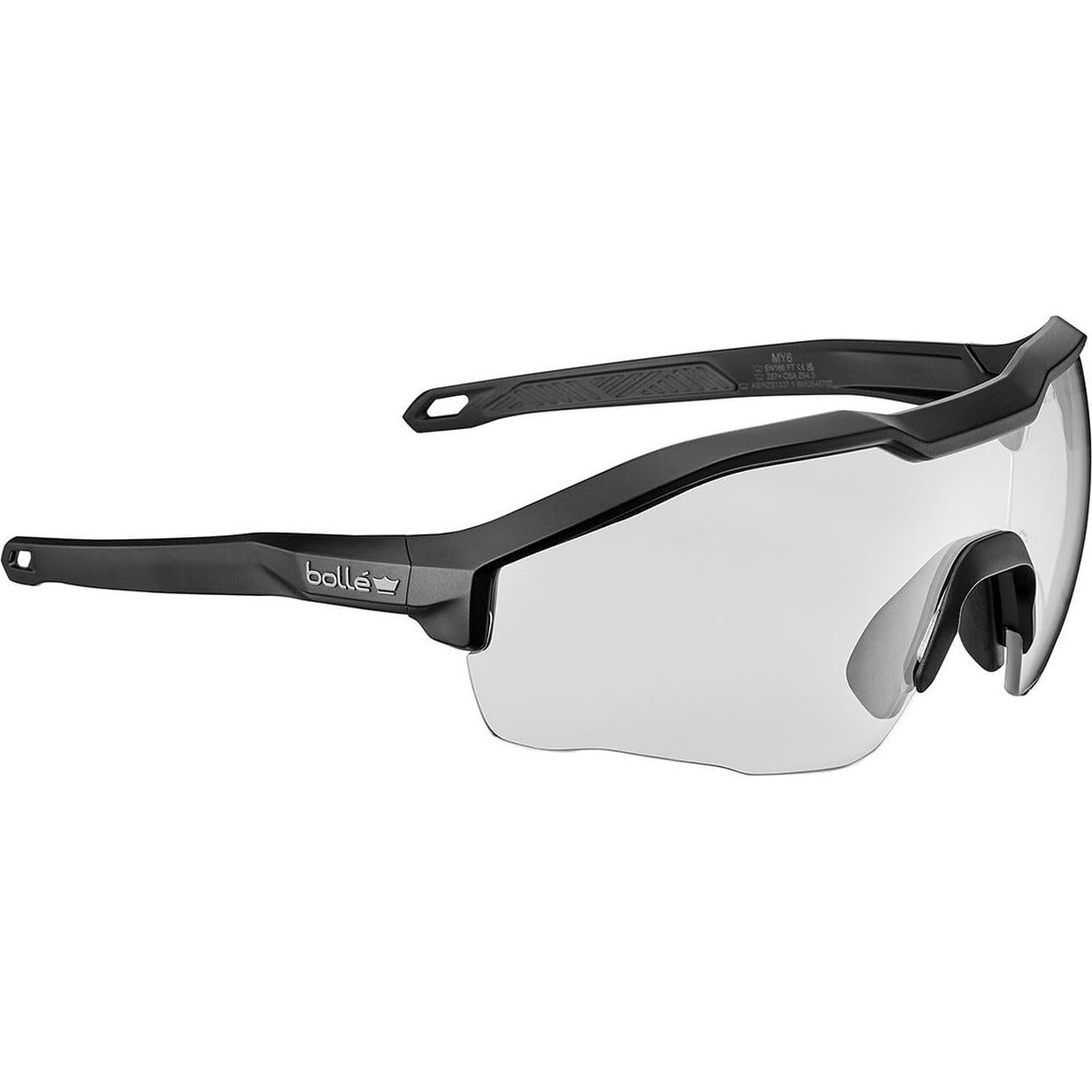 Gafas de Seguridad MY6 Eyeshield PLATINUM Lite - Negro, 2 Paquetes