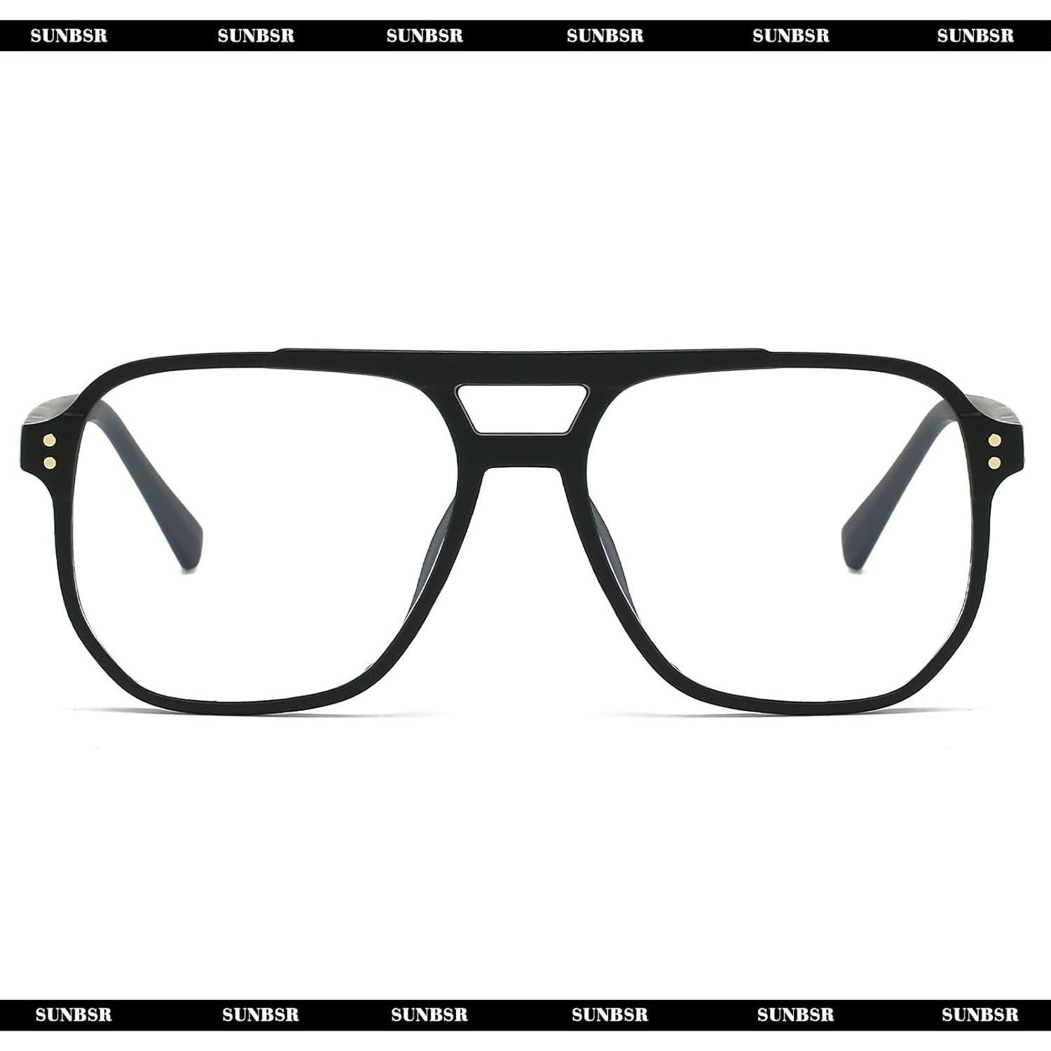 Gafas de Bloqueo de Luz Azul Retro Unisex Aviador SUN038B