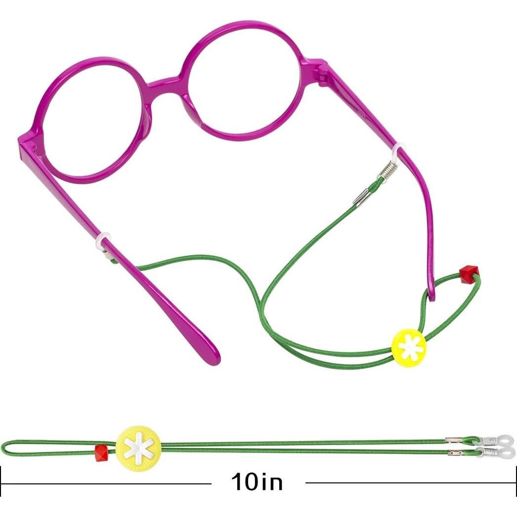 Correa para Gafas Niños HALF CRESCEN 12 Piezas Coloridas