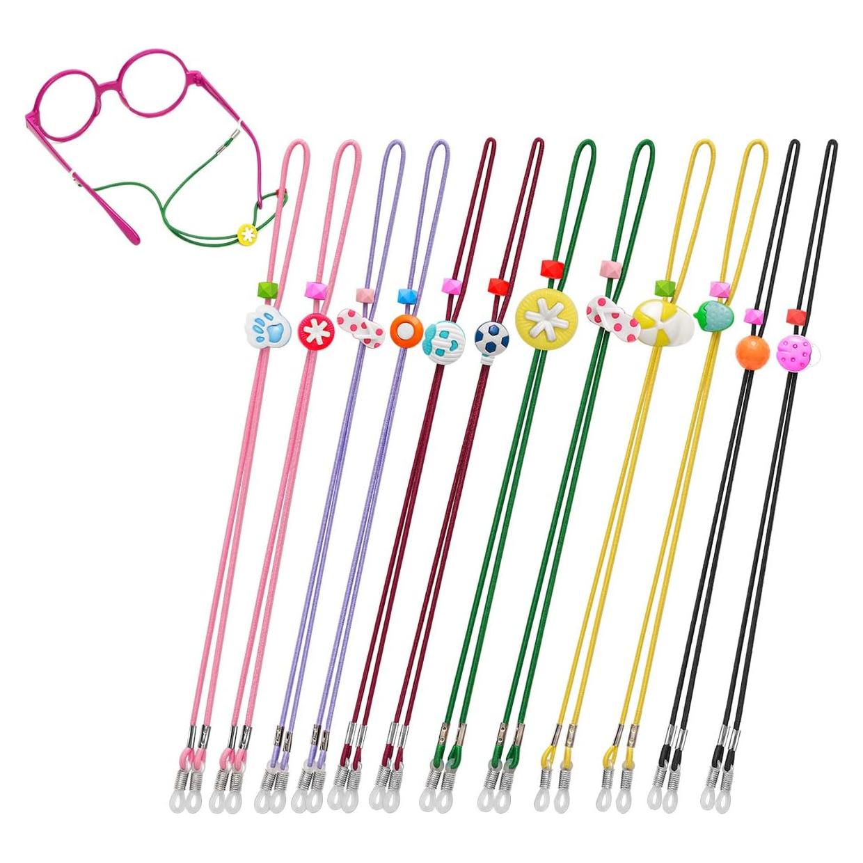 Correa para Gafas Niños HALF CRESCEN 12 Piezas Coloridas