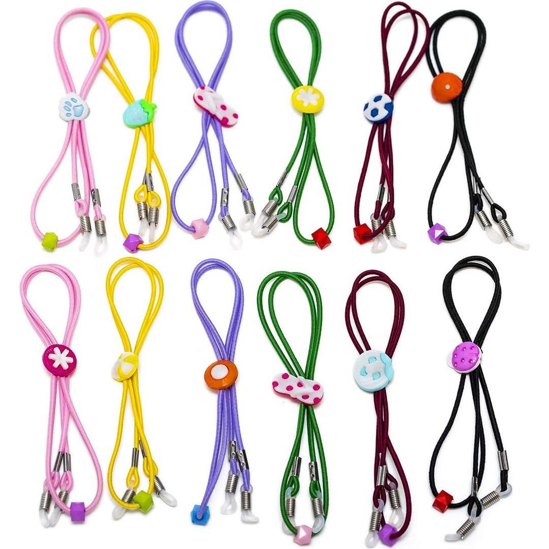 Correa para Gafas Niños HALF CRESCEN 12 Piezas Coloridas