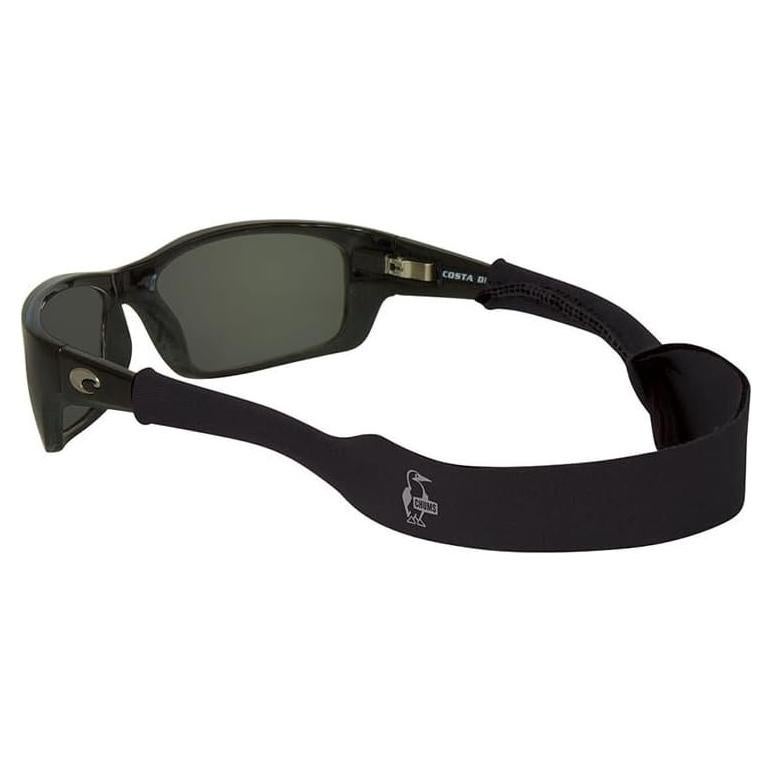 Correa Deportiva para Gafas Chums Clásica Neopreno Grande Negra