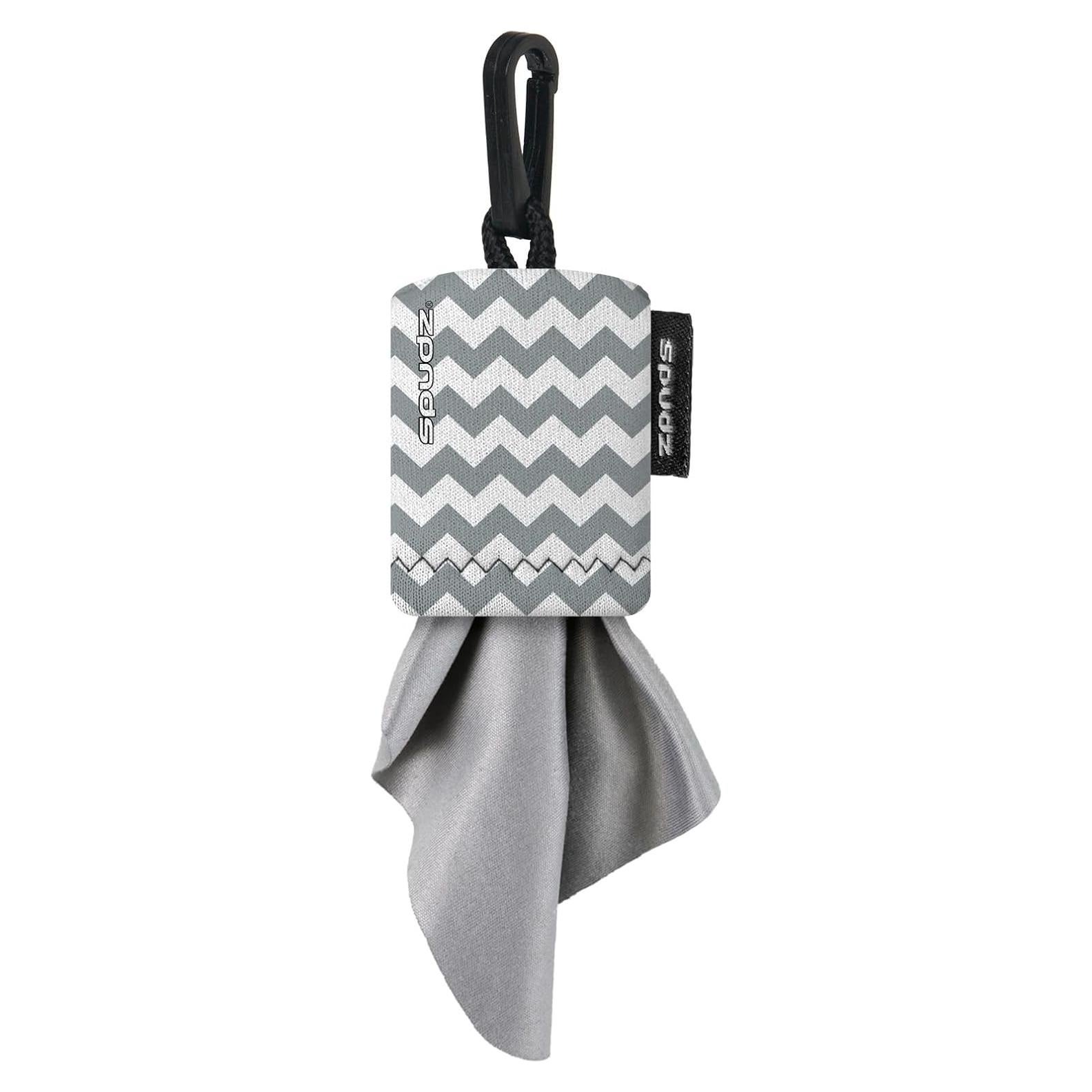 Paño Microfibra Spudz Classic Chevron Gris 15,24 cm