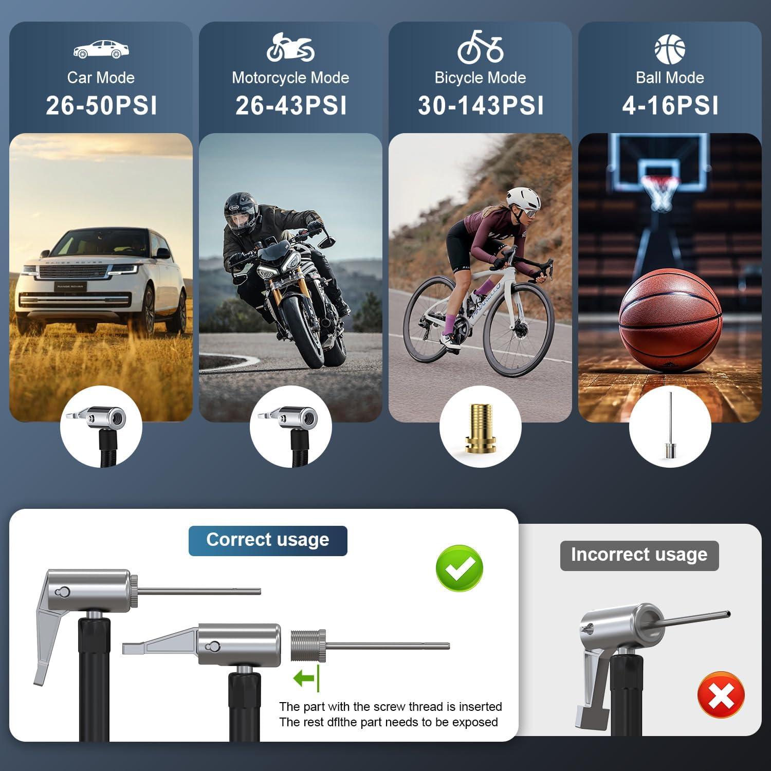 YESPER Arrancador de Coche X1 2000A con Compresor 150PSI