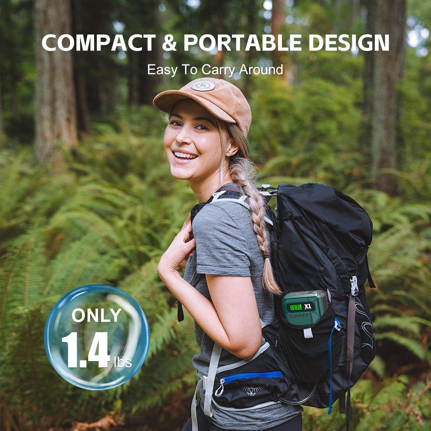 YESPER Arrancador de Coche X1 2000A con Compresor 150PSI