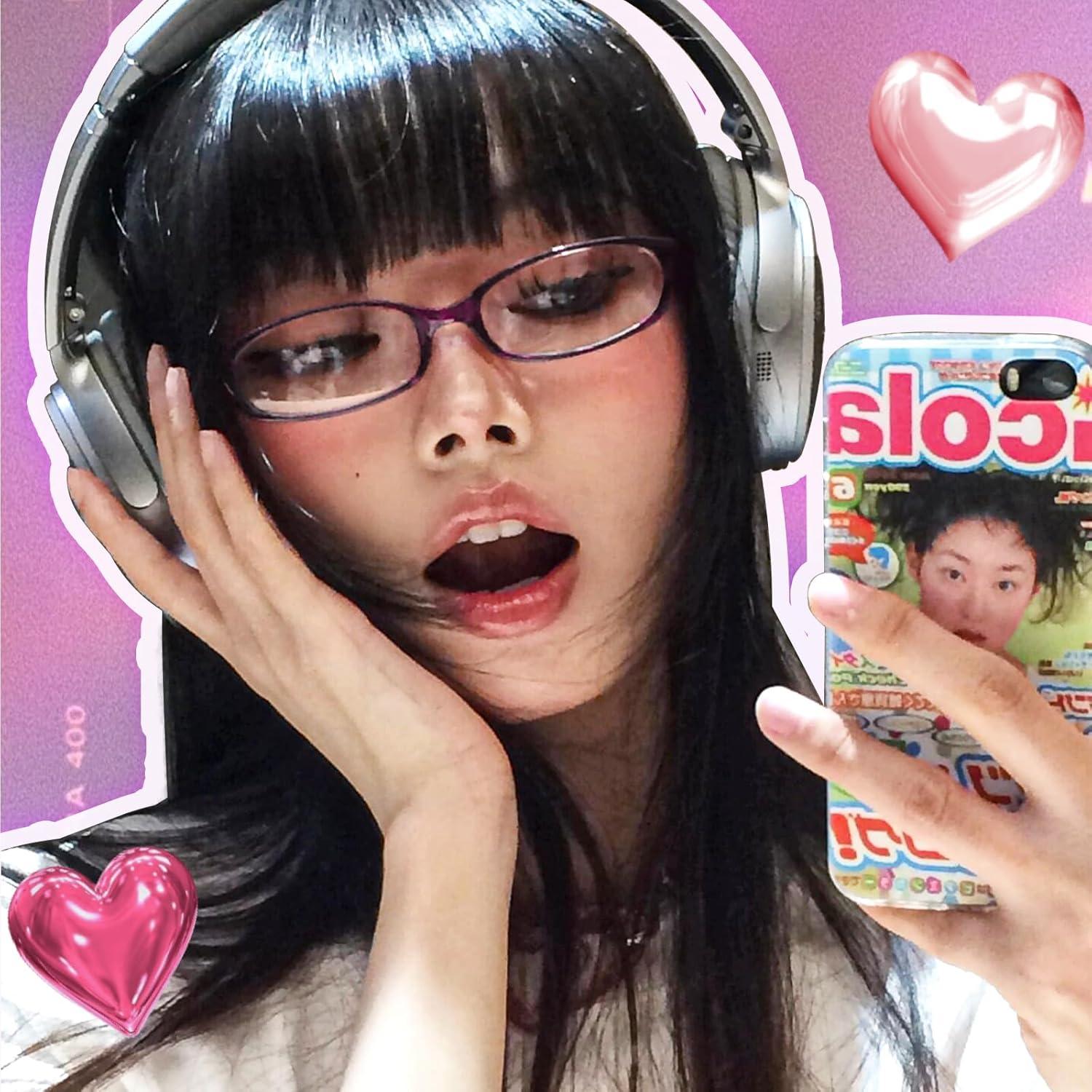 Gafas Rectangulares Y2K Anti-Luz Azul Morado Claro