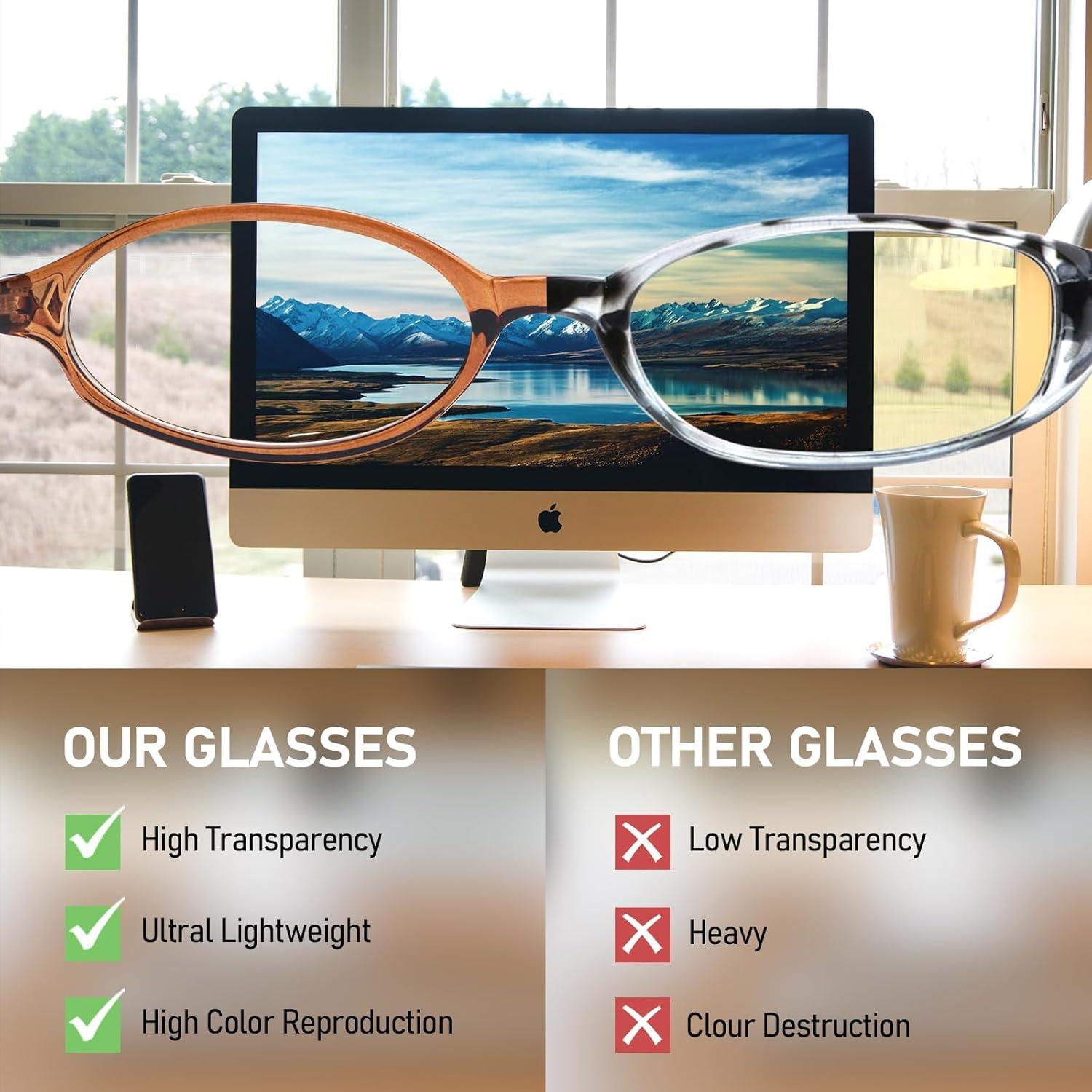 Gafas Rectangulares Y2K Anti-Luz Azul para Cosplay