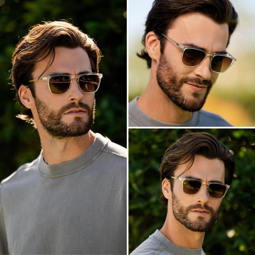 Gafas de Sol WMP Pro Cuadradas Polarizadas para Hombres
