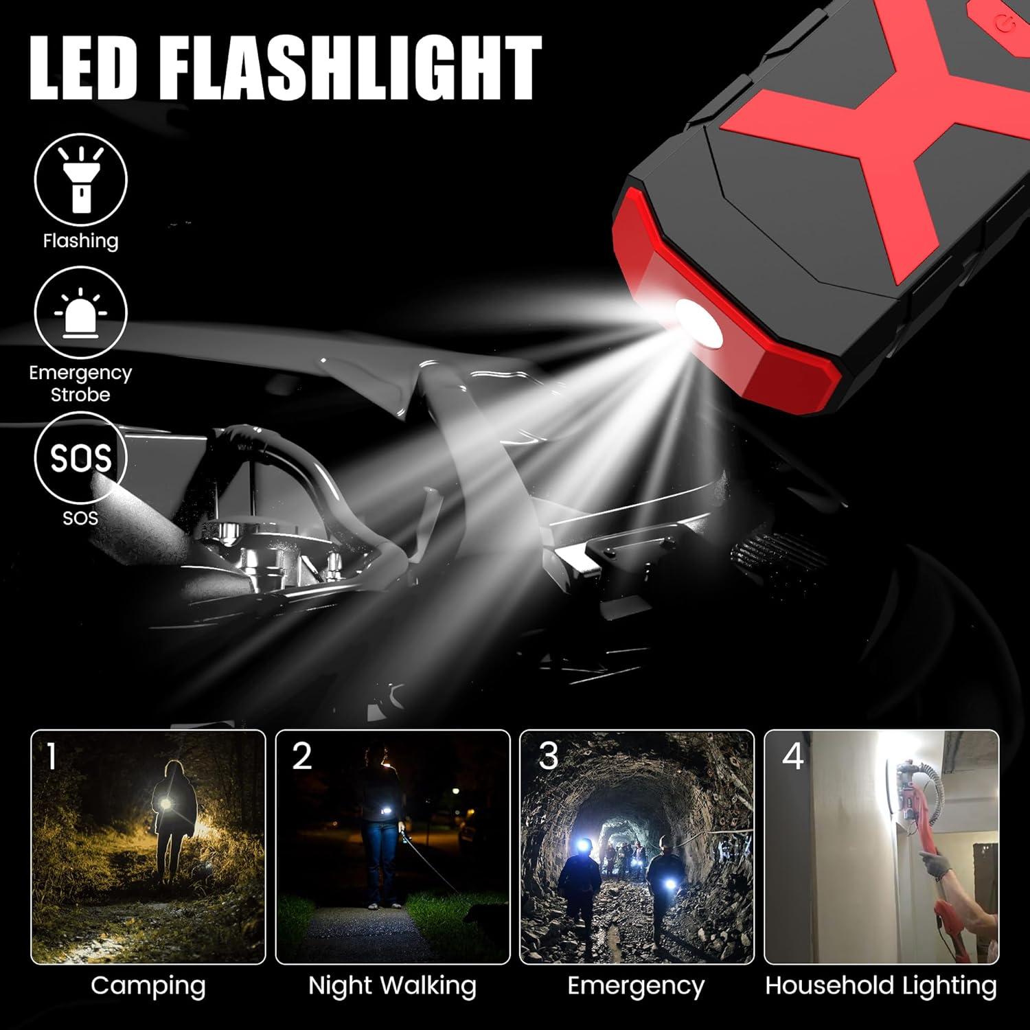 Arrancador de Batería BooKoo A9 2000A 12V Portátil