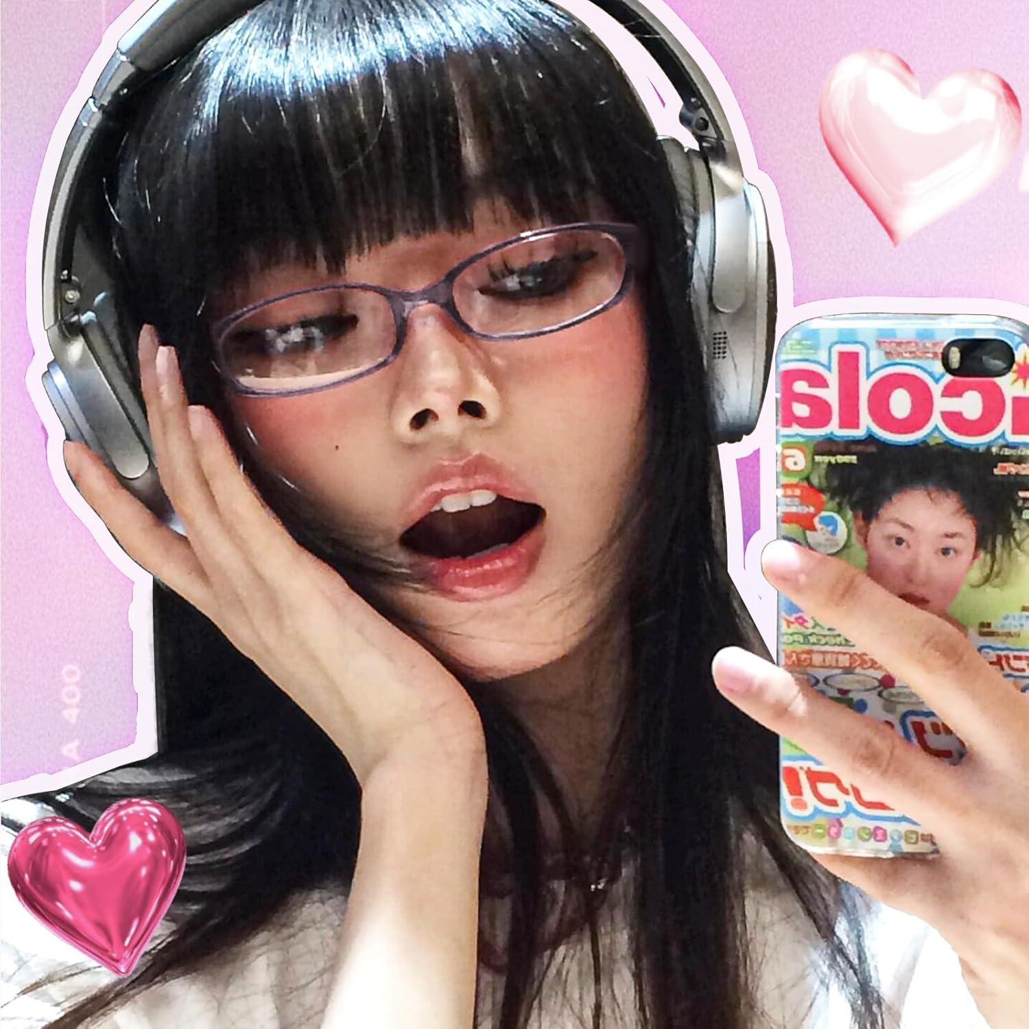 Gafas Anti-Luz Azul TJUTR para Mujeres Estilo Y2K - Color Negro