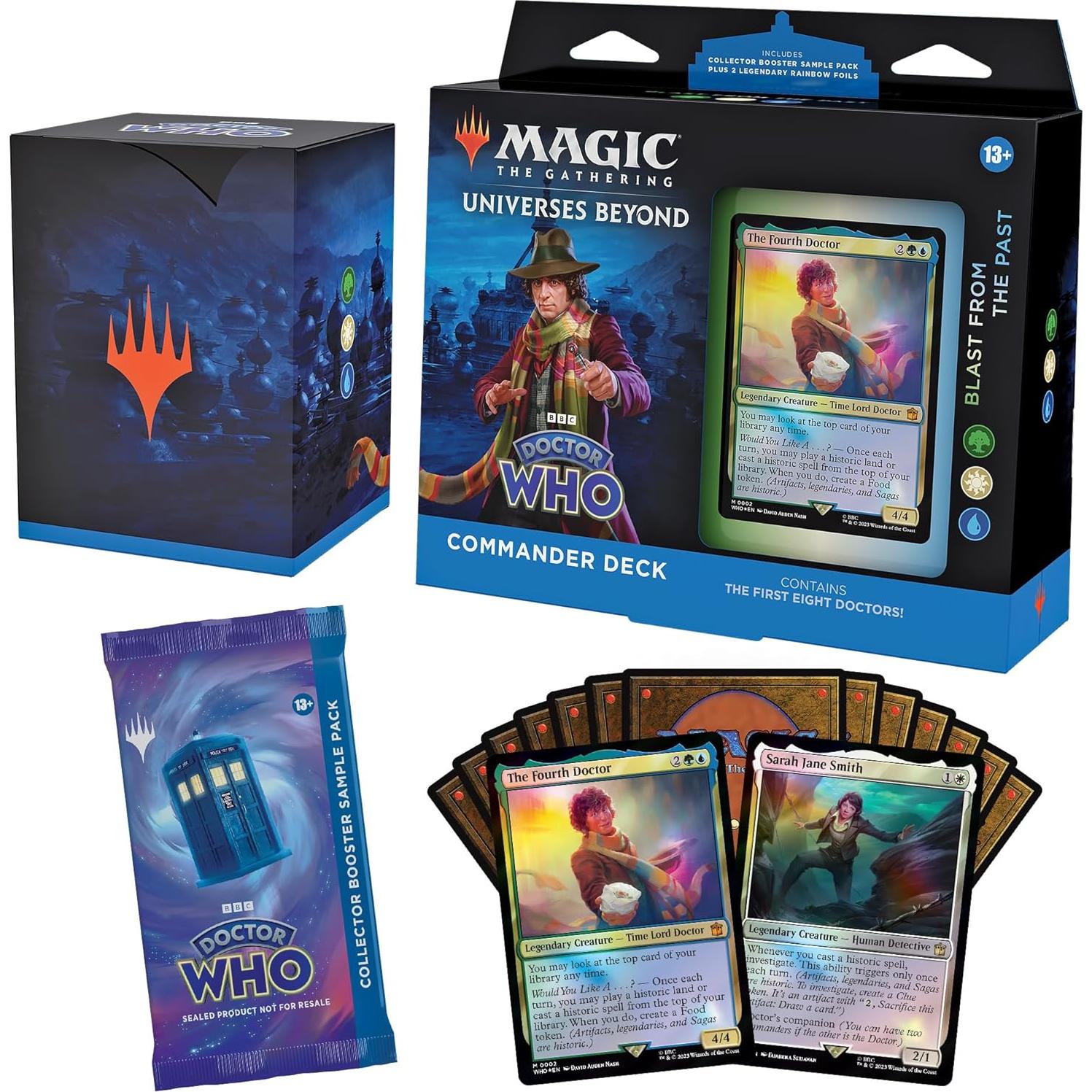 Mazos de Comandante Magic: The Gathering Doctor Who - 4 Mazos