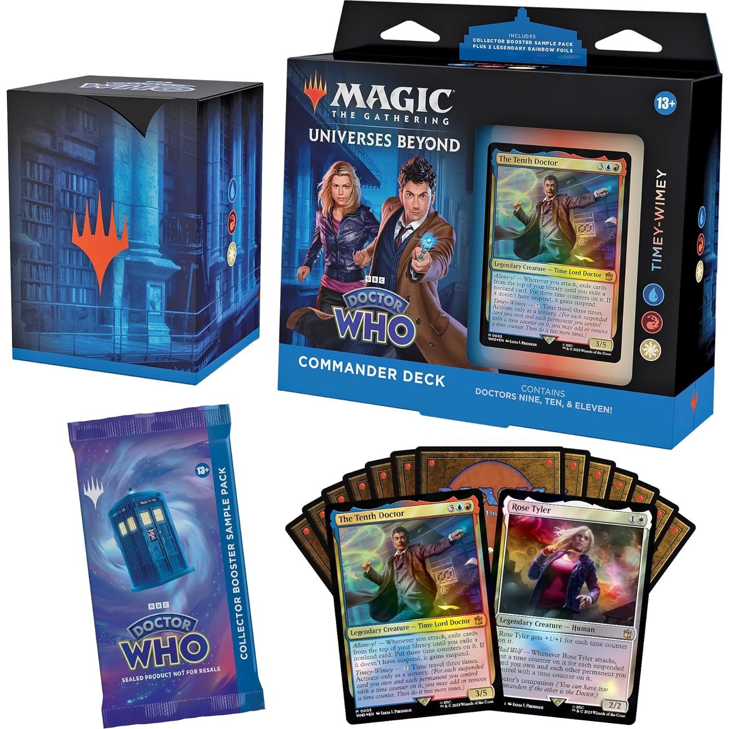 Mazos de Comandante Magic: The Gathering Doctor Who - 4 Mazos