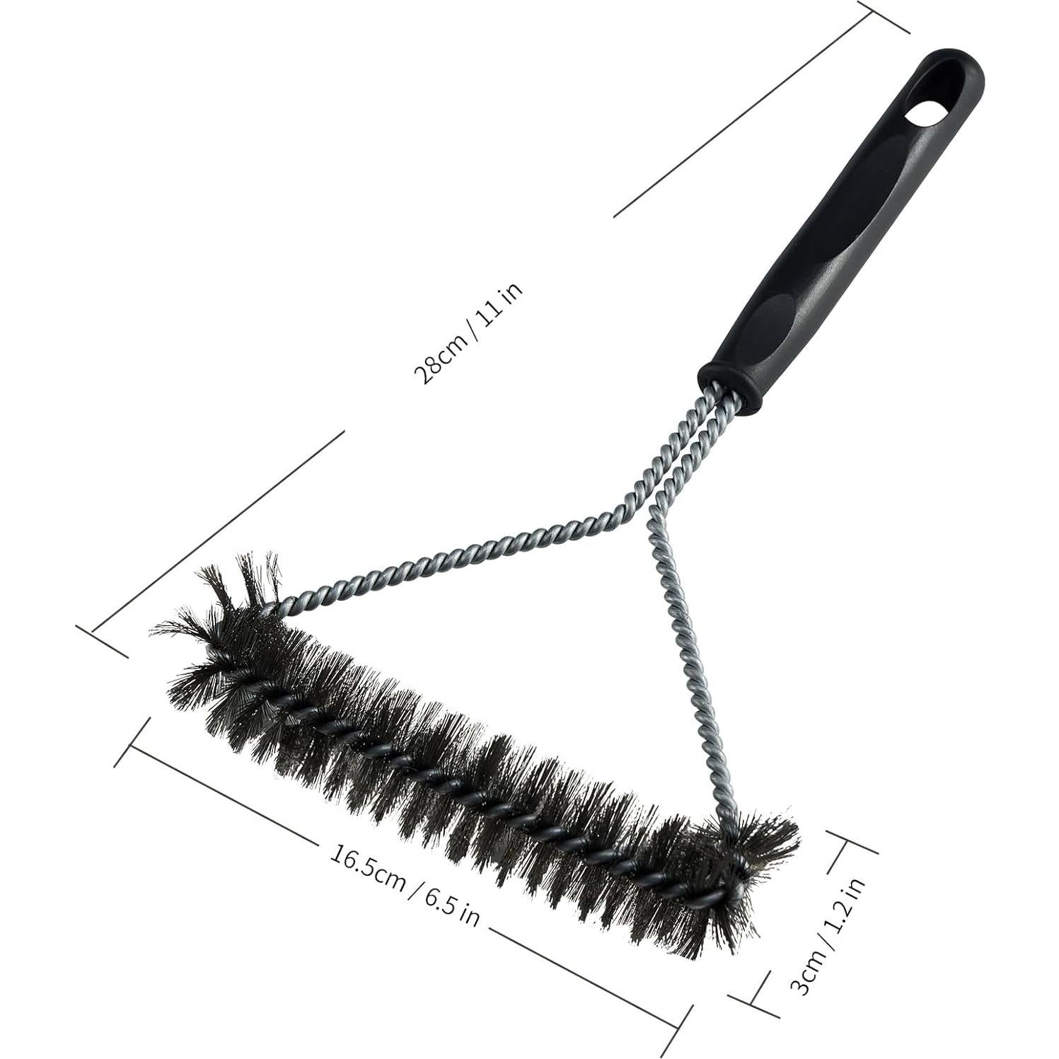 Cepillo de Parrilla Jekero 27.94 cm Acero Inoxidable 360°