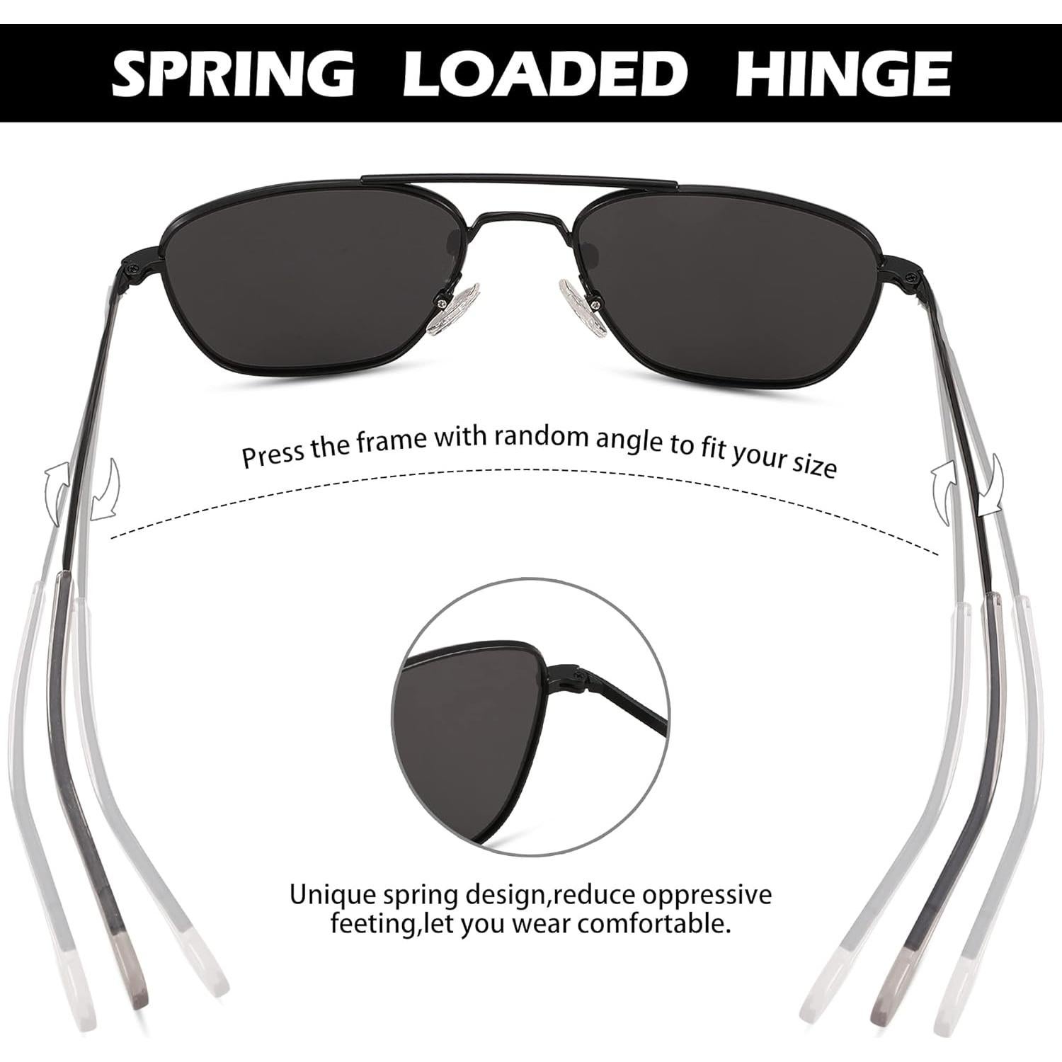 Gafas de sol aviador Pro Acme polarizadas para hombres