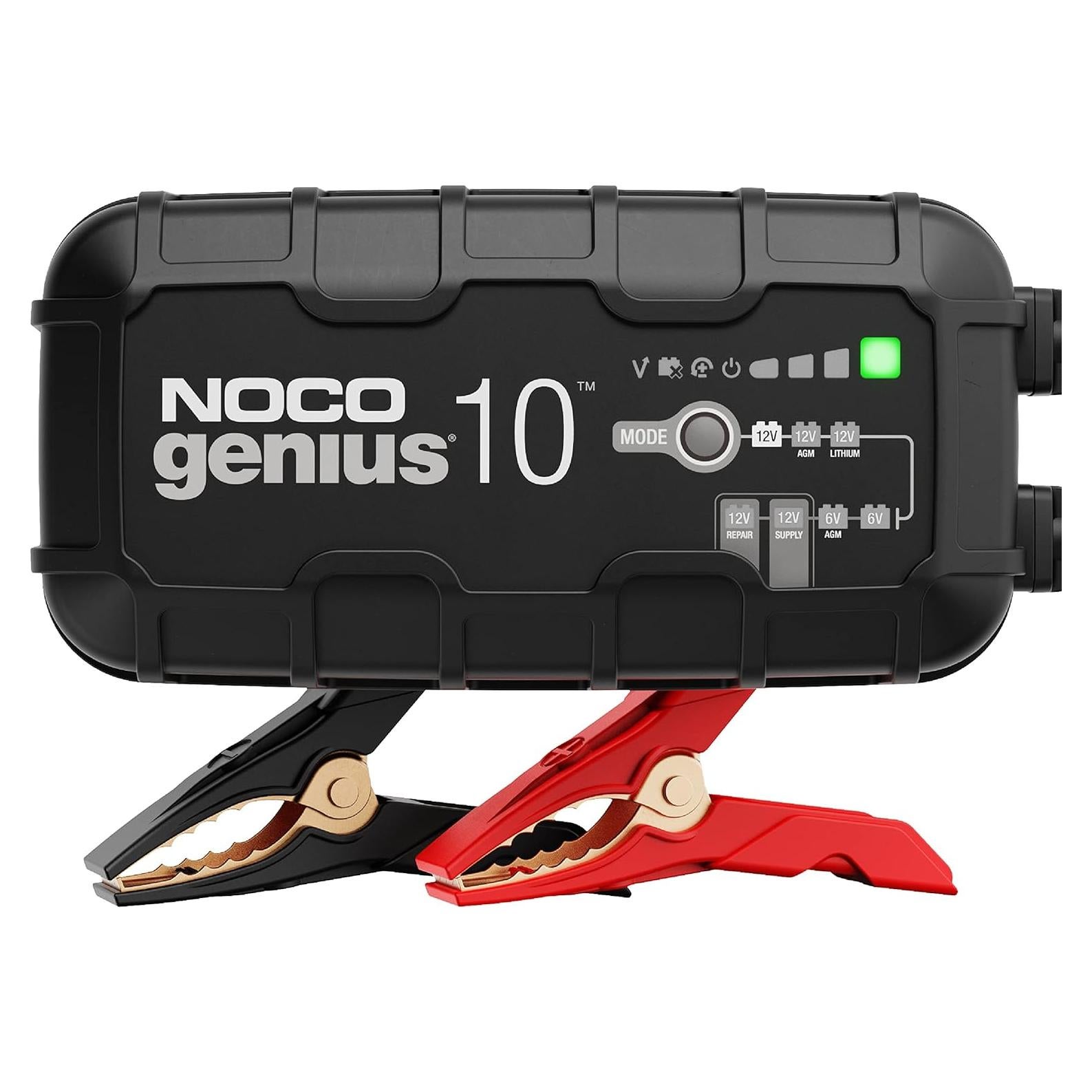 Cargador de Batería NOCO GENIUS10 10A 6V/12V Automotriz