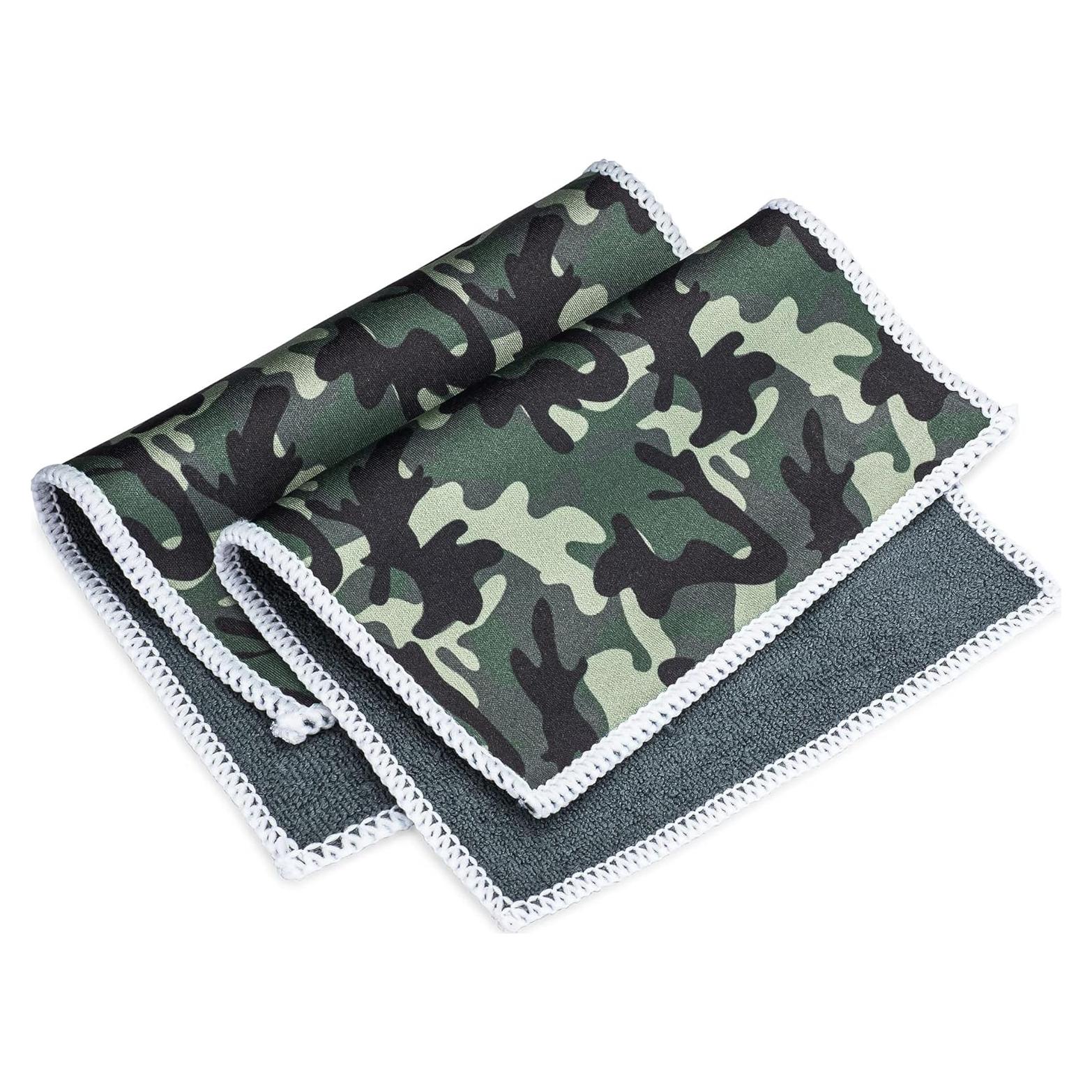 Paño de Microfibra Buff Quick Camo 2 en 1 | 12,7x17,8 cm