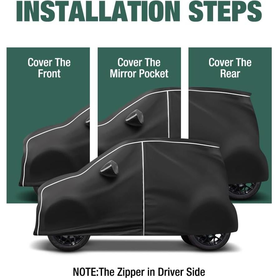 Cubierta de Coche BERKSYDE para Smart Fortwo 2007-2022