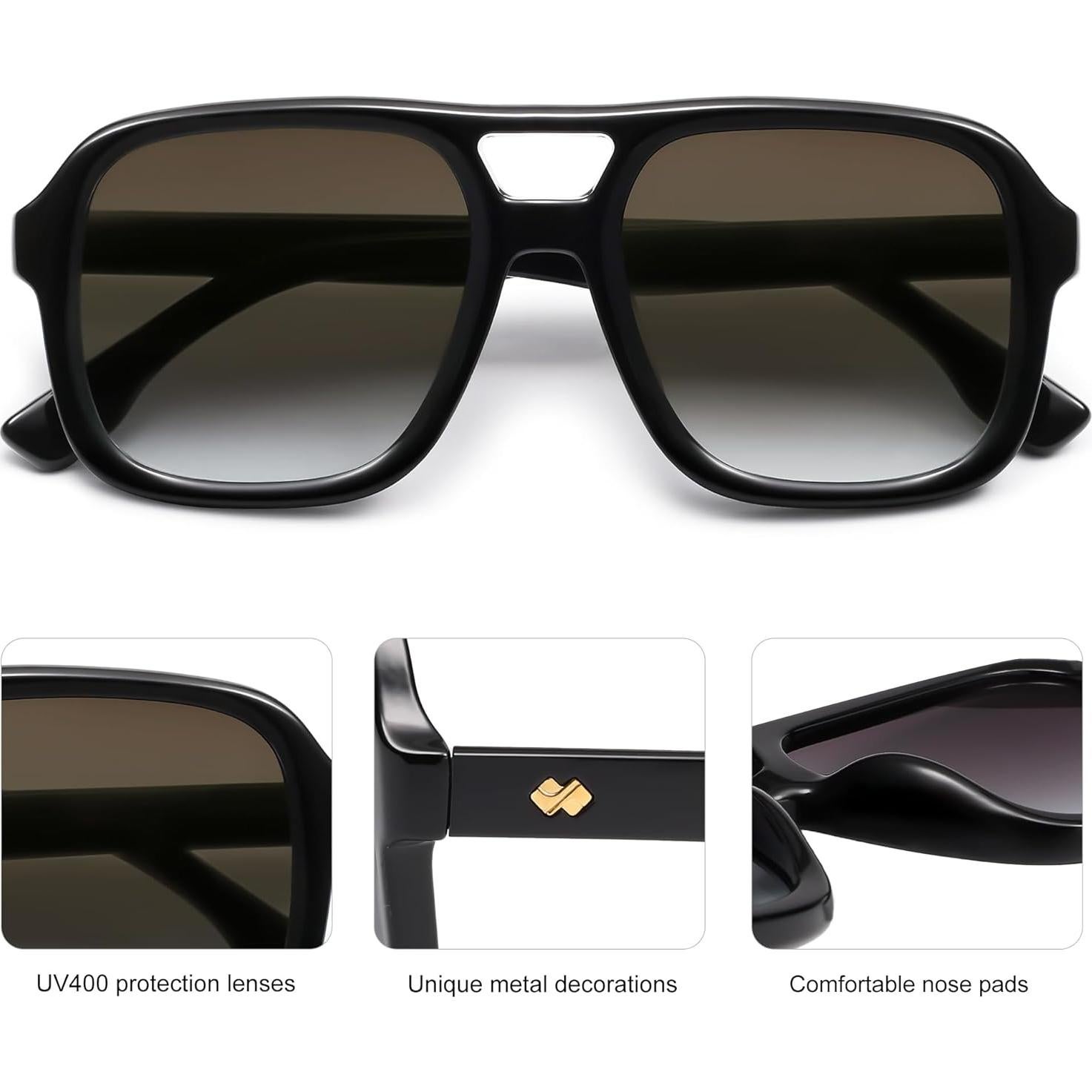 Gafas de sol SojoS SJ2355 UV400 para mujeres y hombres