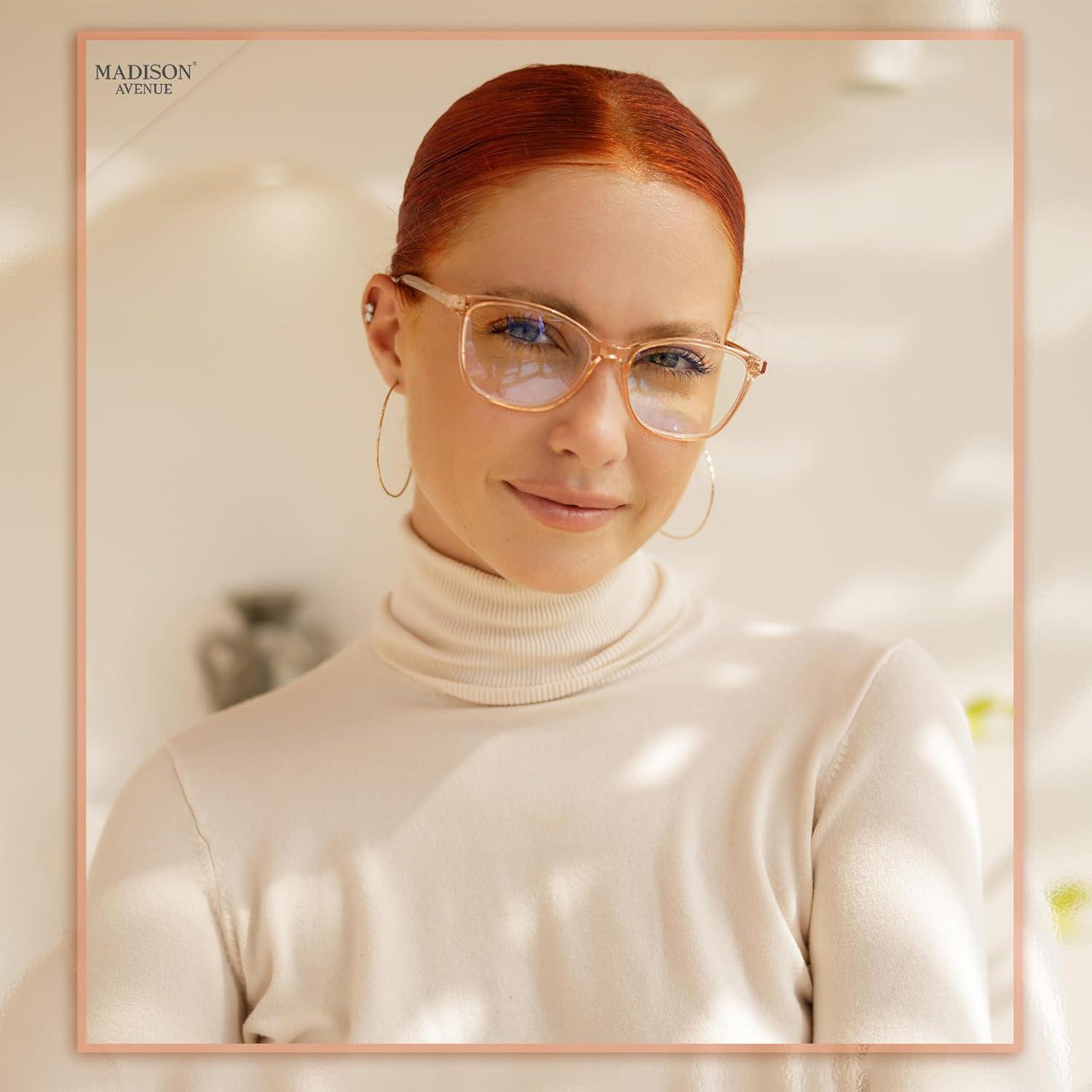 Gafas de lectura progresivas Madison Avenue 1.5 TR90 anti luz azul