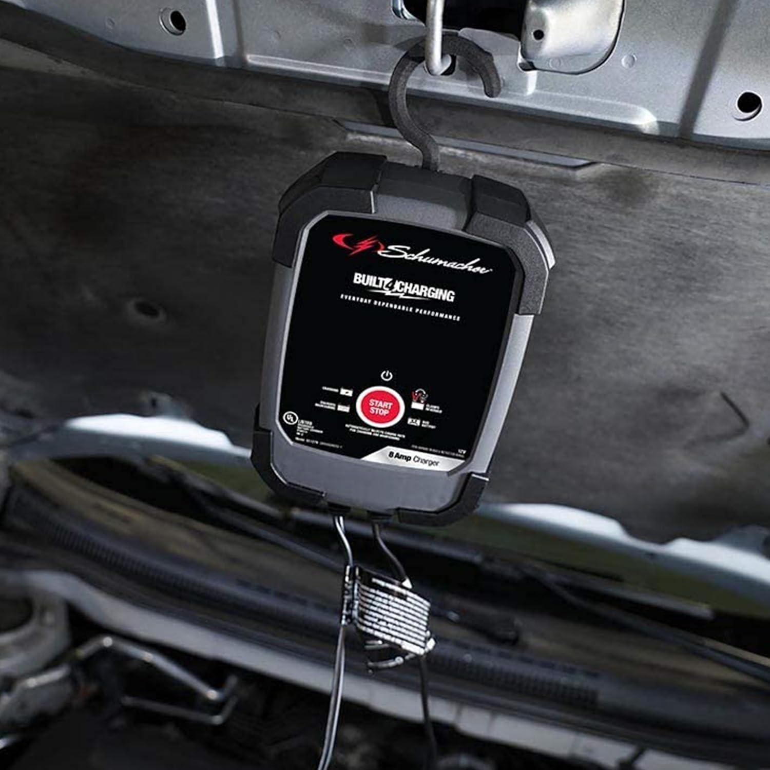 Cargador Rápido Schumacher SC1279 8A 12V para Baterías