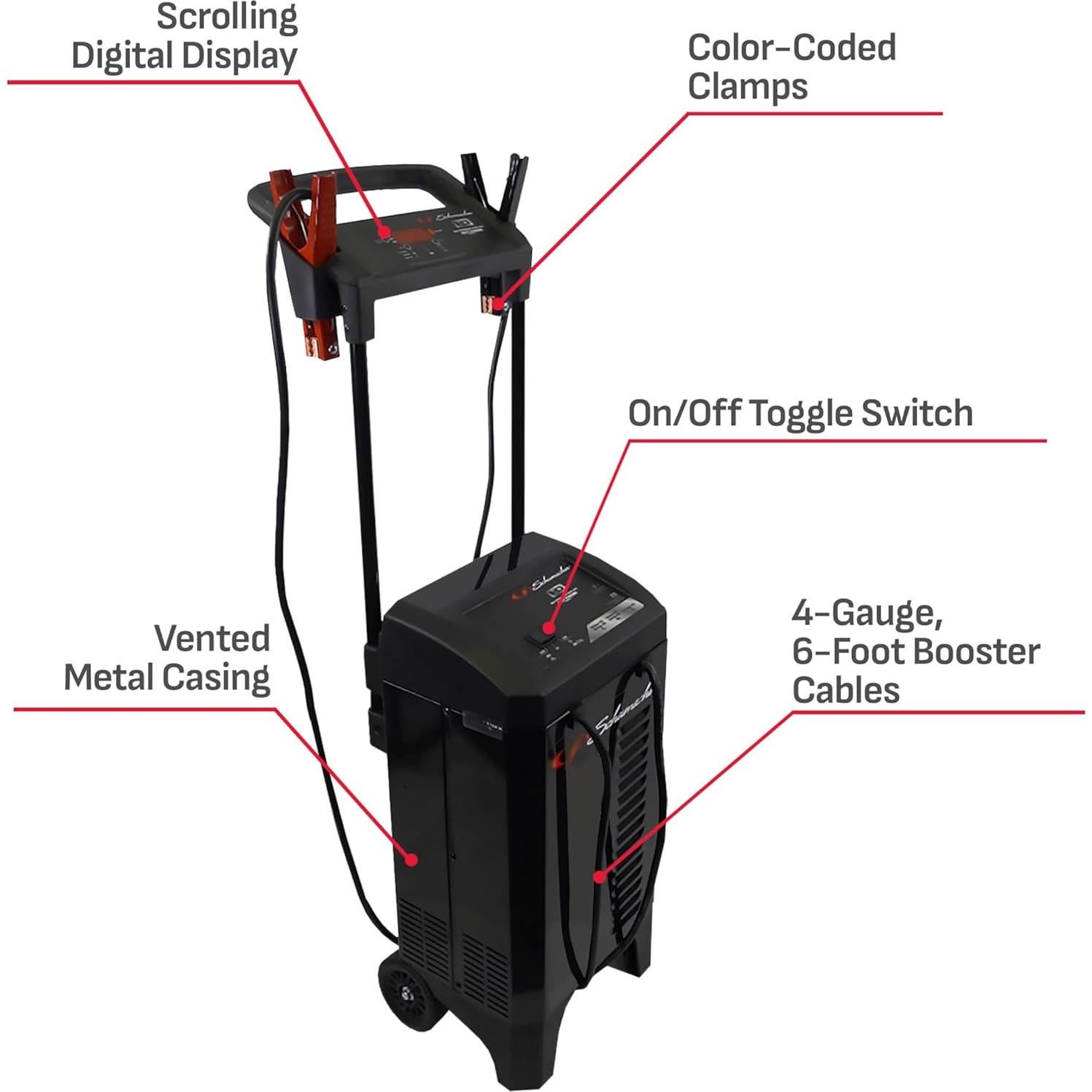 Cargador de Batería Schumacher SC1352 250A 12V/24V Automático