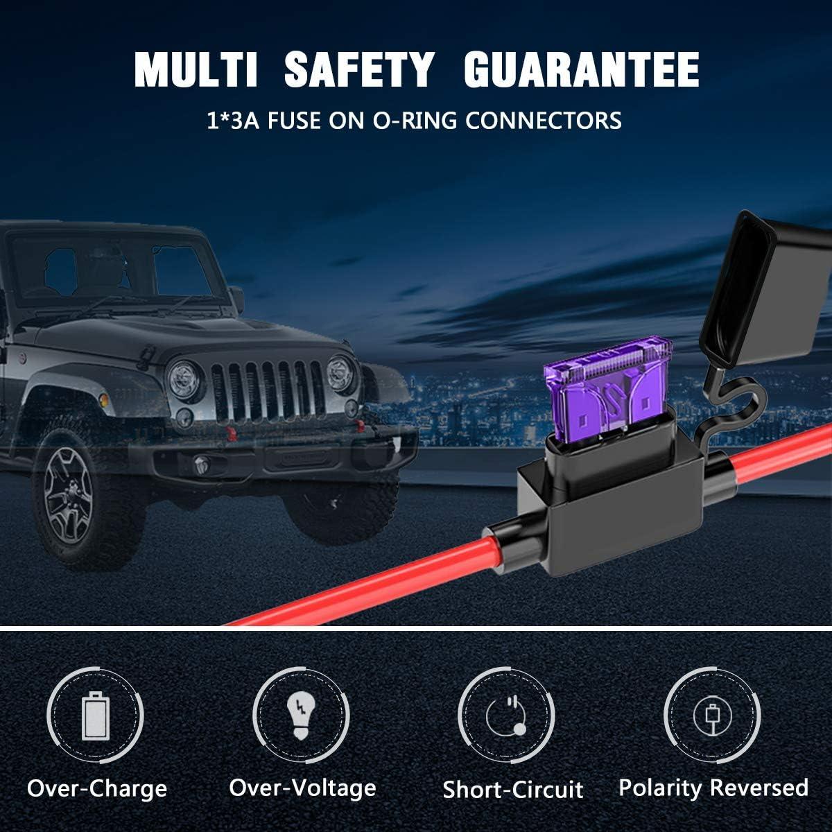 Cargador de Batería LEICESTERCN 12V 750mA 4 Piezas