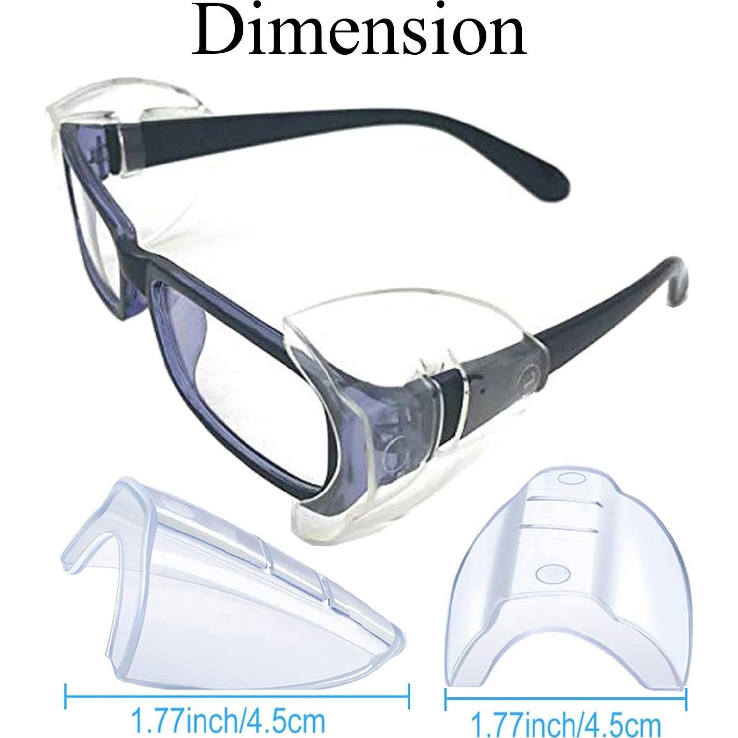 Protectores Laterales para Gafas WISDING, Tamaño L y M, TPU