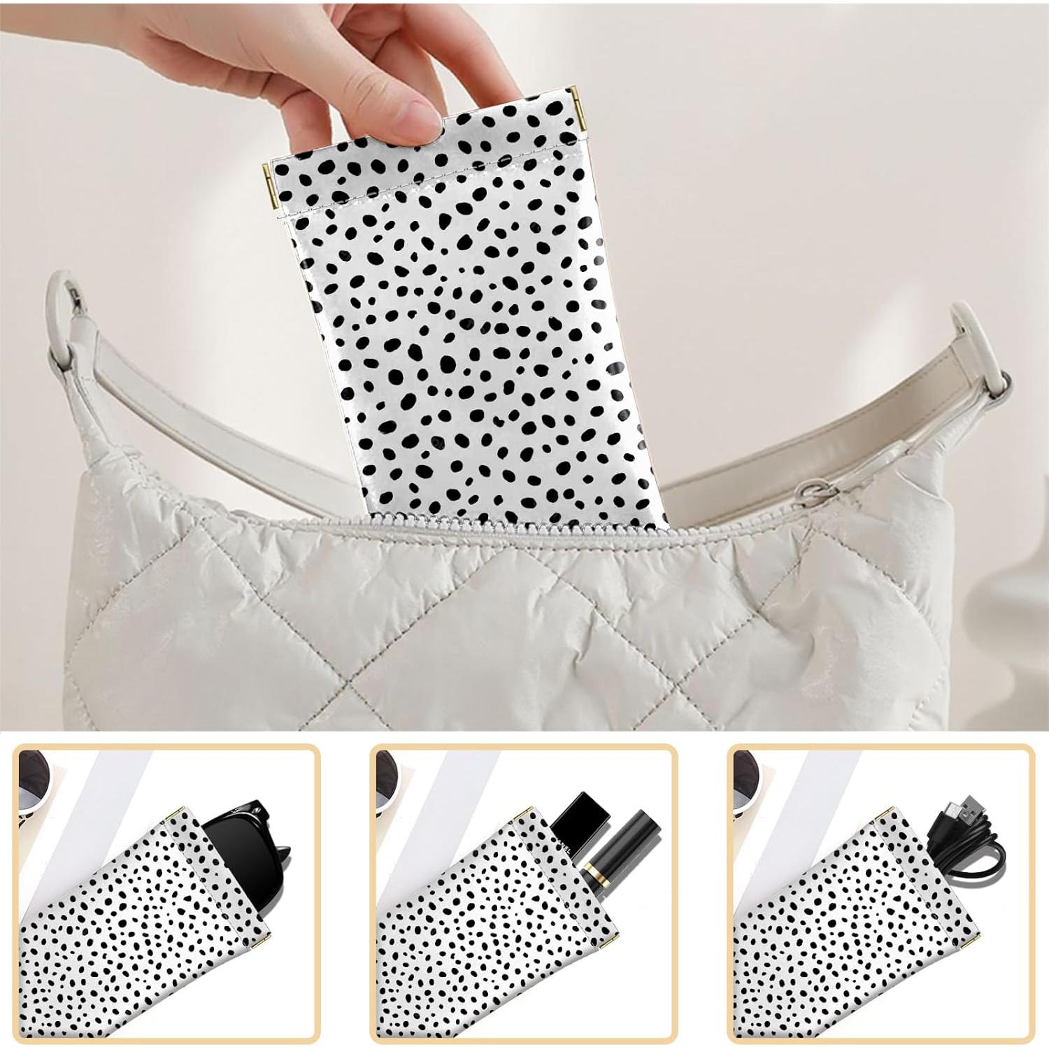 Estuche para Gafas de Sol 2 PCS Cuero PU con Paño Limpieza